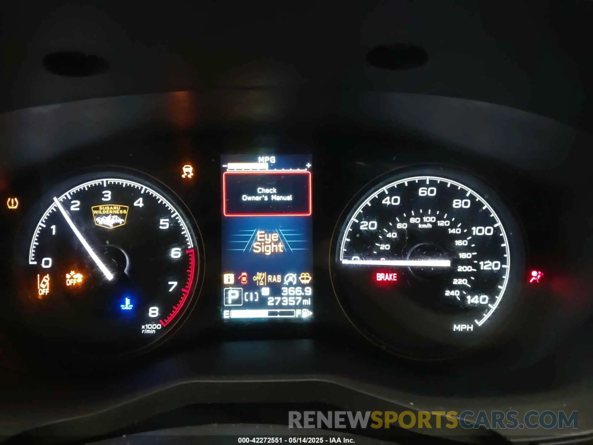 7 fotografías del automóvil dañado JF2SKAJCXRH429762 SUBARU FORESTER 2024