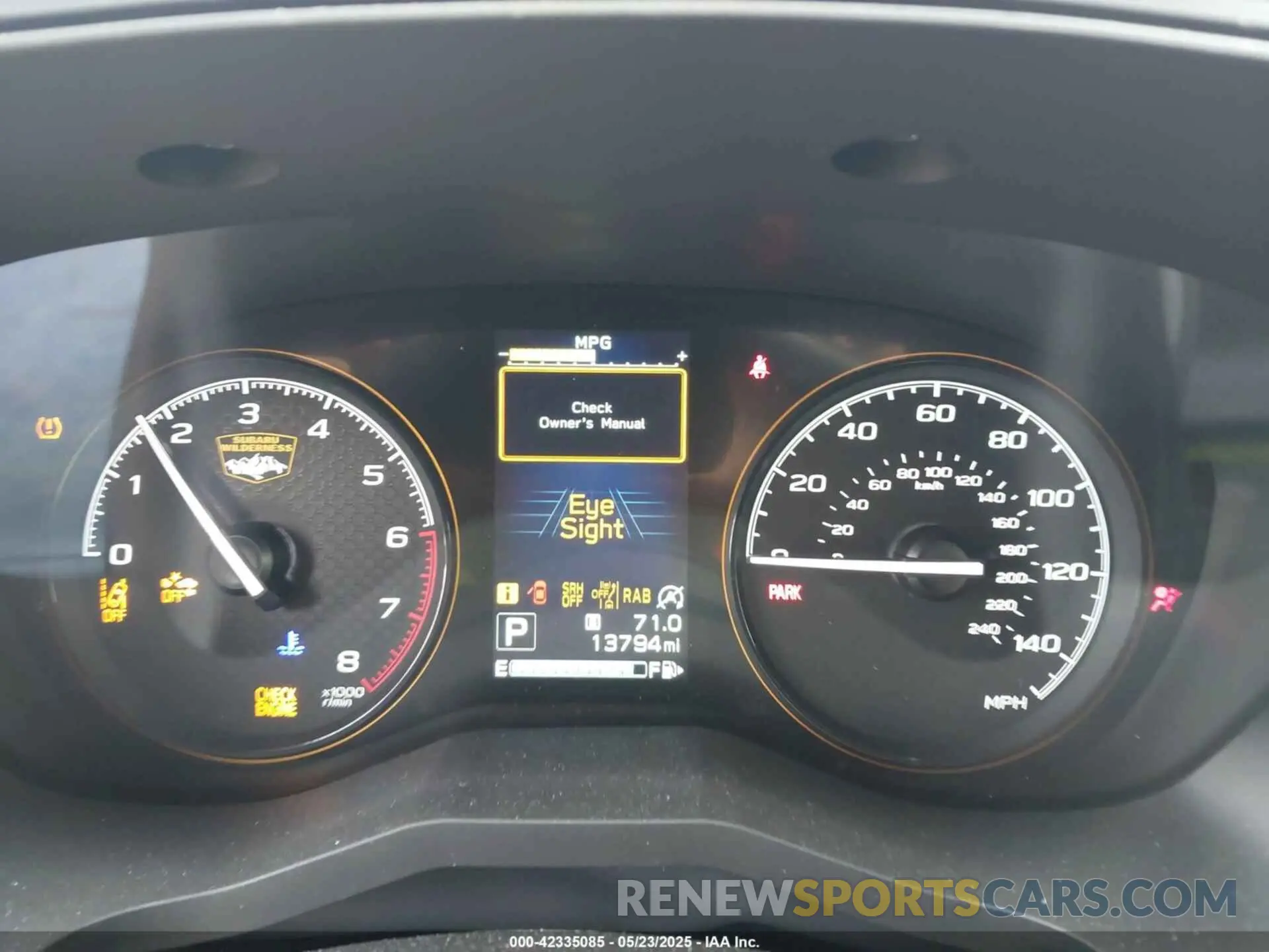 7 fotografías del automóvil dañado JF2SKAJCXRH457075 SUBARU FORESTER 2024