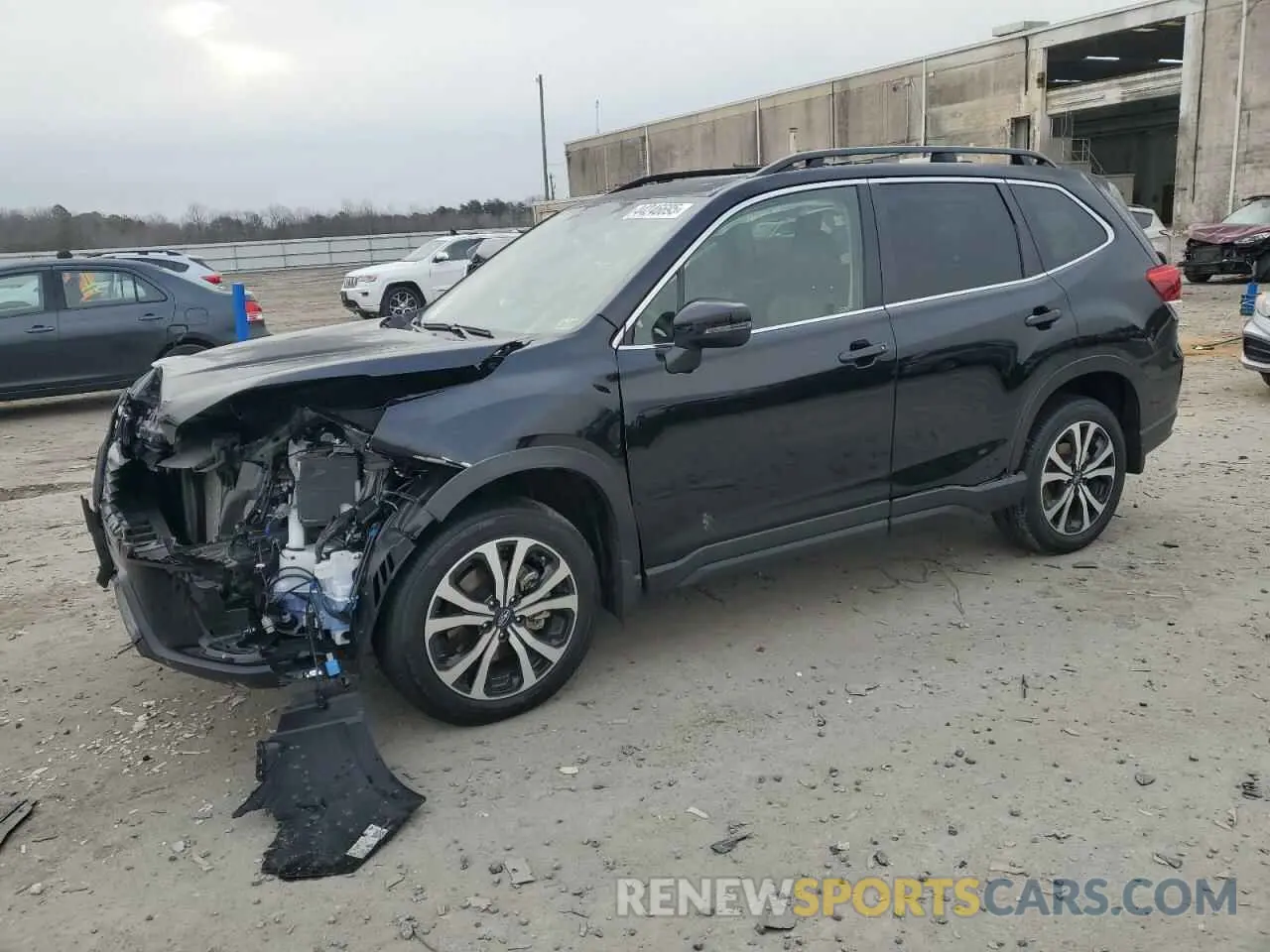 1 fotografías del automóvil dañado JF2SKALC6RH483816 SUBARU FORESTER 2024
