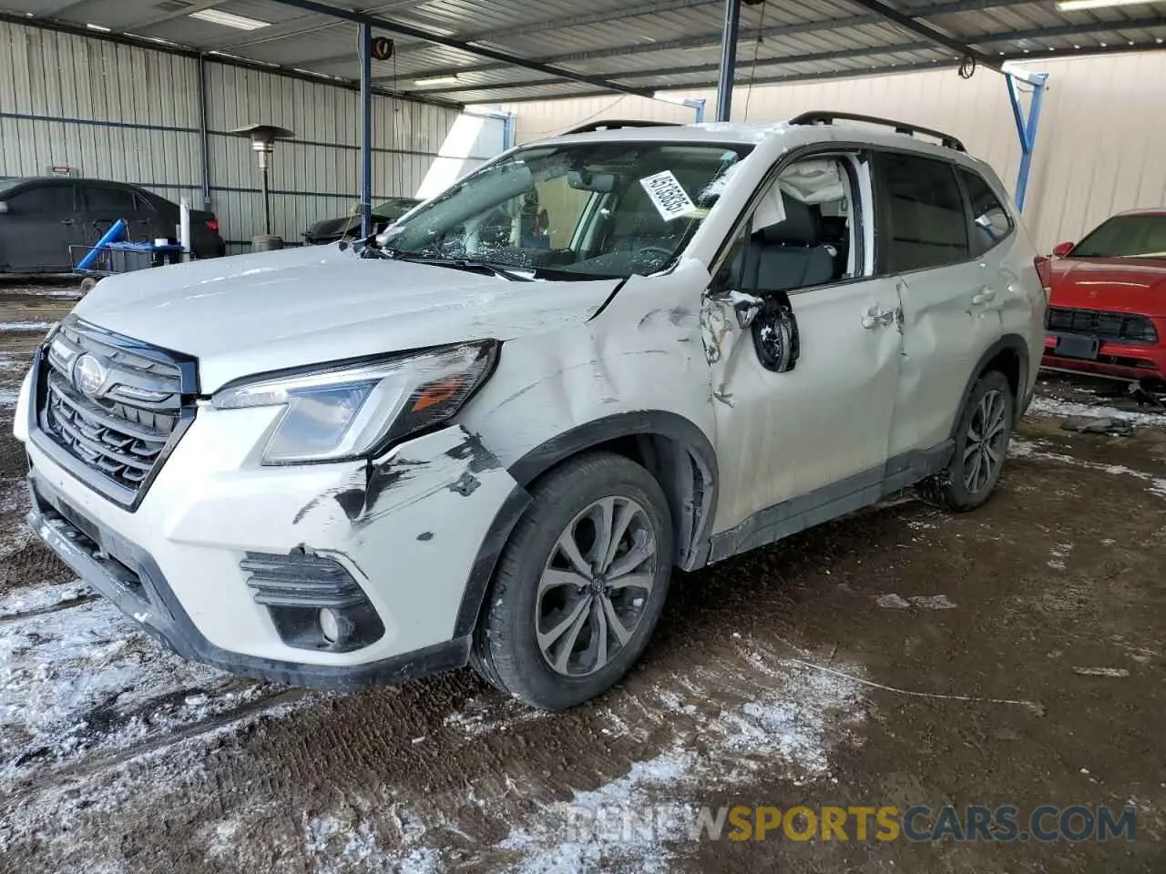 1 fotografías del automóvil dañado JF2SKALC8RH414299 SUBARU FORESTER 2024