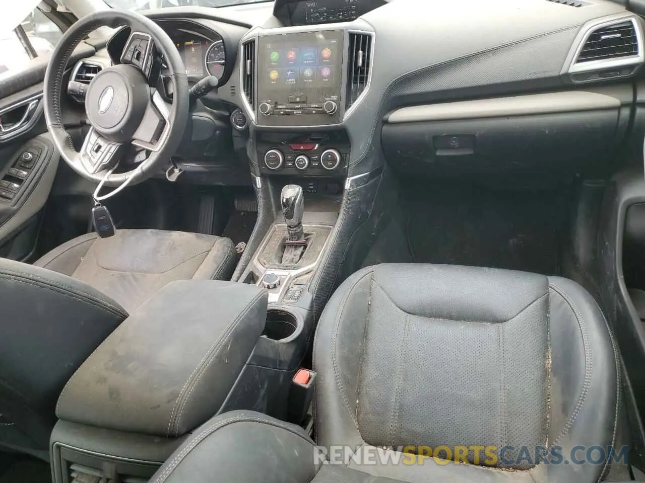 8 fotografías del automóvil dañado JF2SKALC8RH414299 SUBARU FORESTER 2024