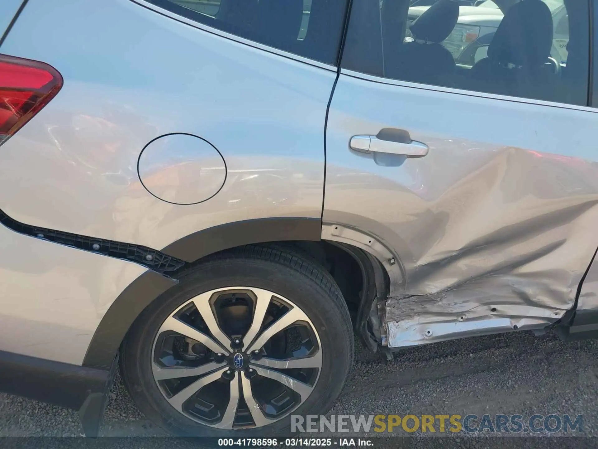 6 fotografías del automóvil dañado JF2SKALC8RH429465 SUBARU FORESTER 2024