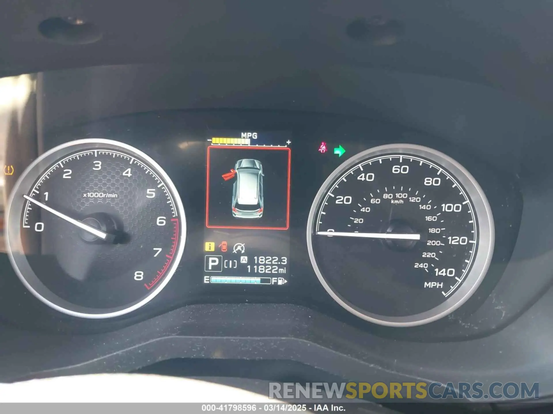 7 fotografías del automóvil dañado JF2SKALC8RH429465 SUBARU FORESTER 2024