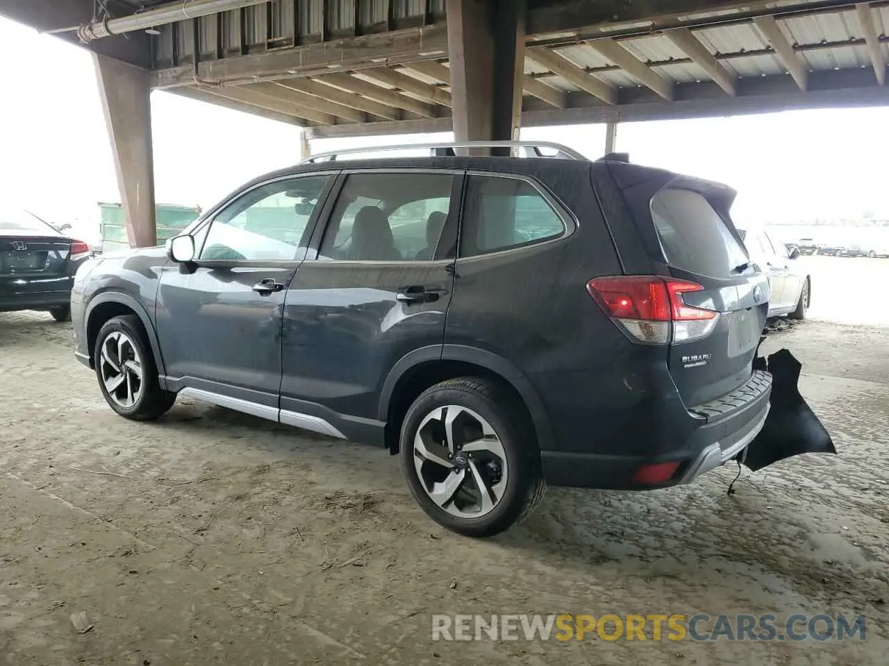 2 fotografías del automóvil dañado JF2SKAMC0RH429197 SUBARU FORESTER 2024