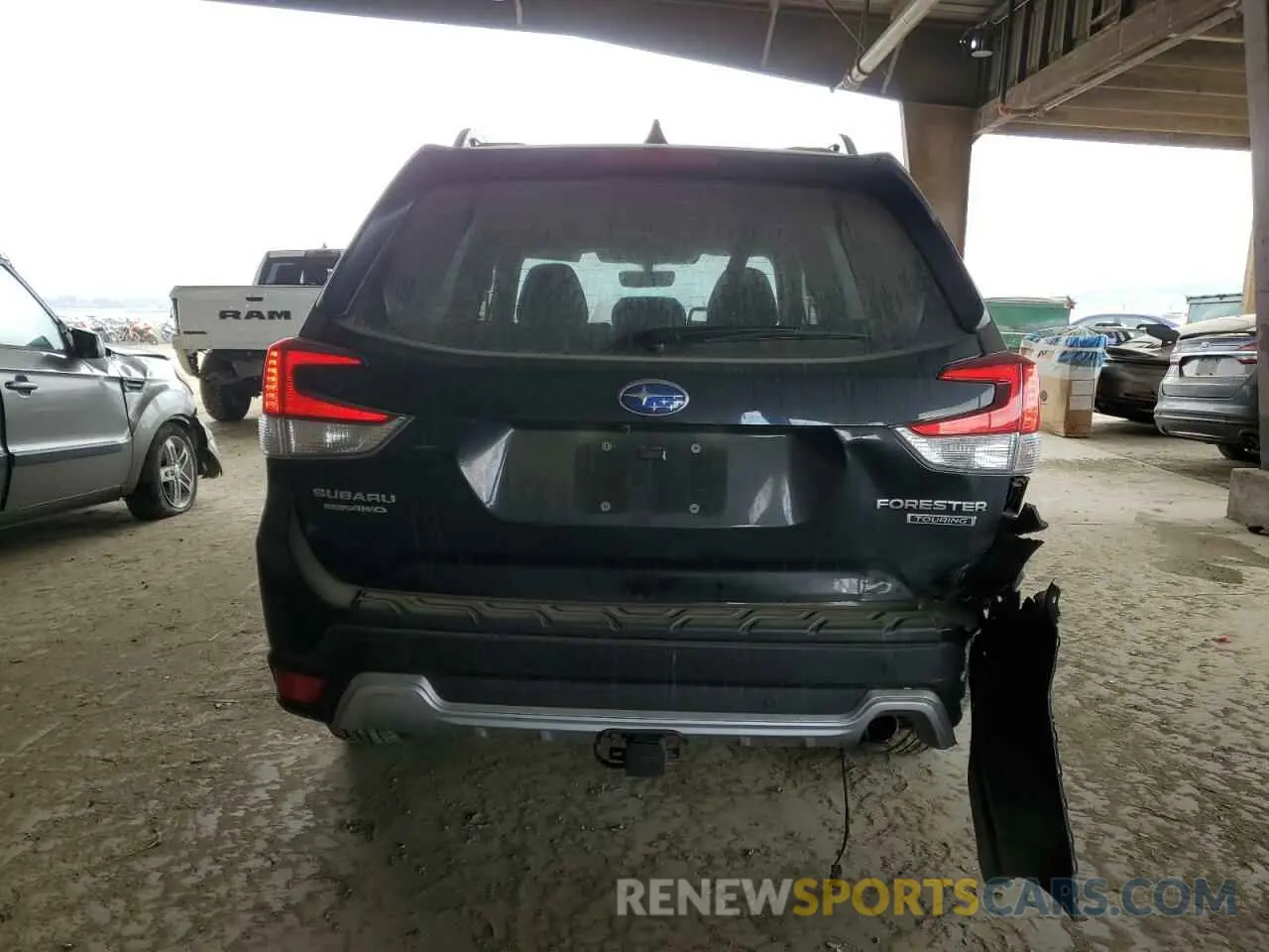 6 fotografías del automóvil dañado JF2SKAMC0RH429197 SUBARU FORESTER 2024