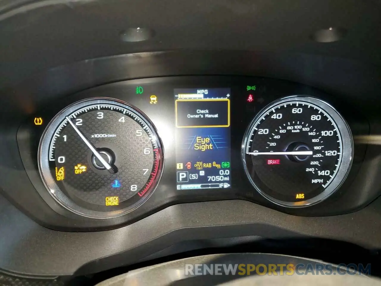 9 fotografías del automóvil dañado JF2SKAMC0RH429197 SUBARU FORESTER 2024