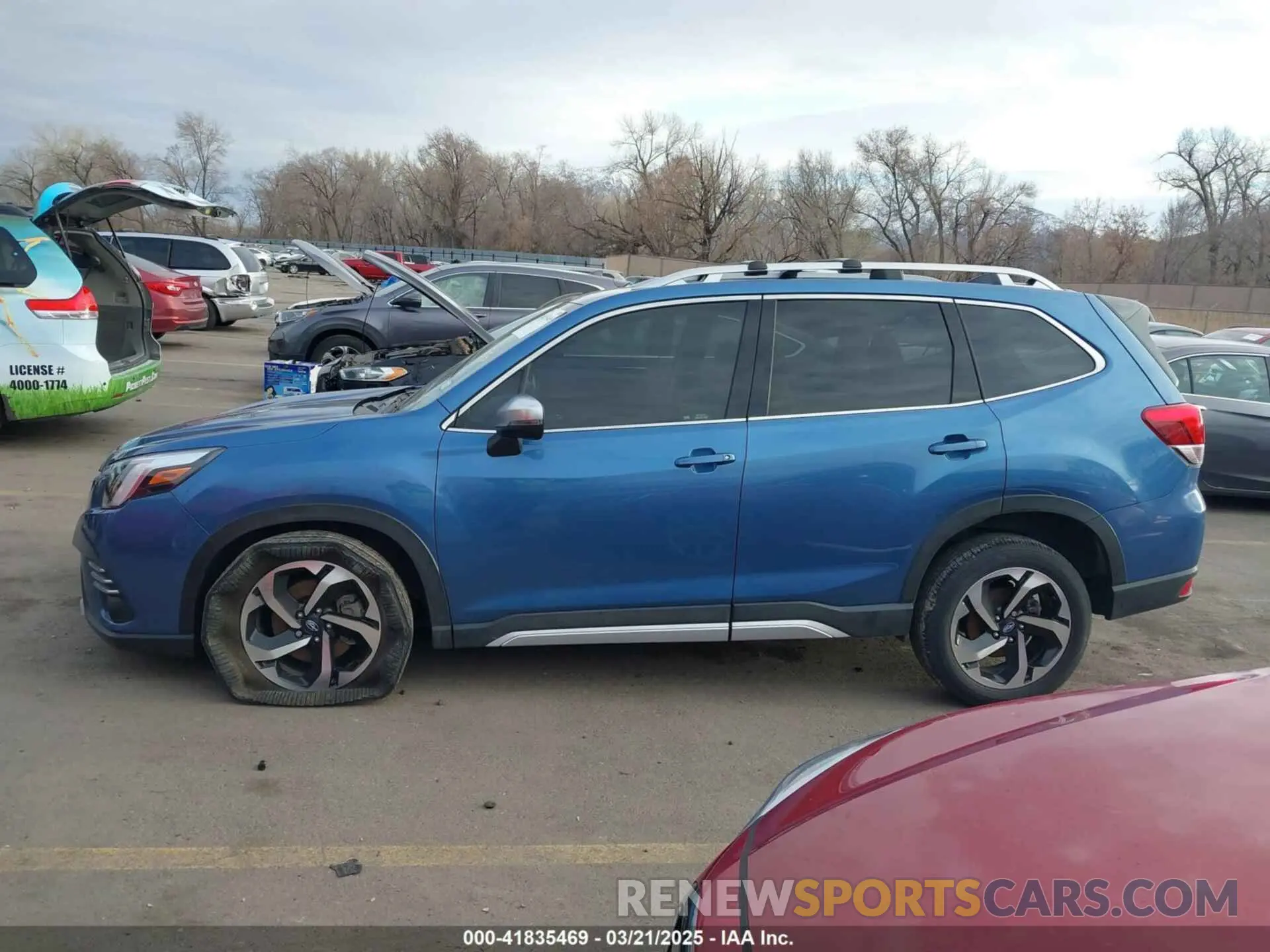 15 fotografías del automóvil dañado JF2SKAMC3RH500683 SUBARU FORESTER 2024