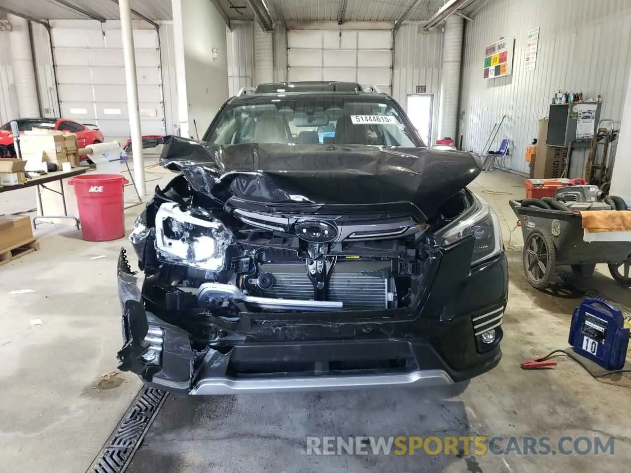 5 fotografías del automóvil dañado JF2SKAMC6RH424831 SUBARU FORESTER 2024