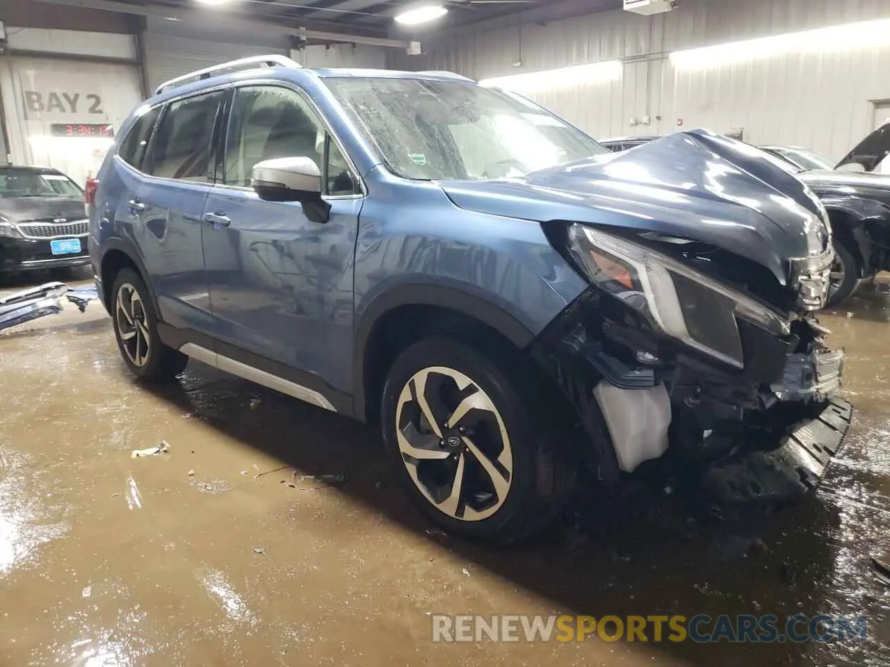 4 fotografías del automóvil dañado JF2SKAMC8RH473710 SUBARU FORESTER 2024