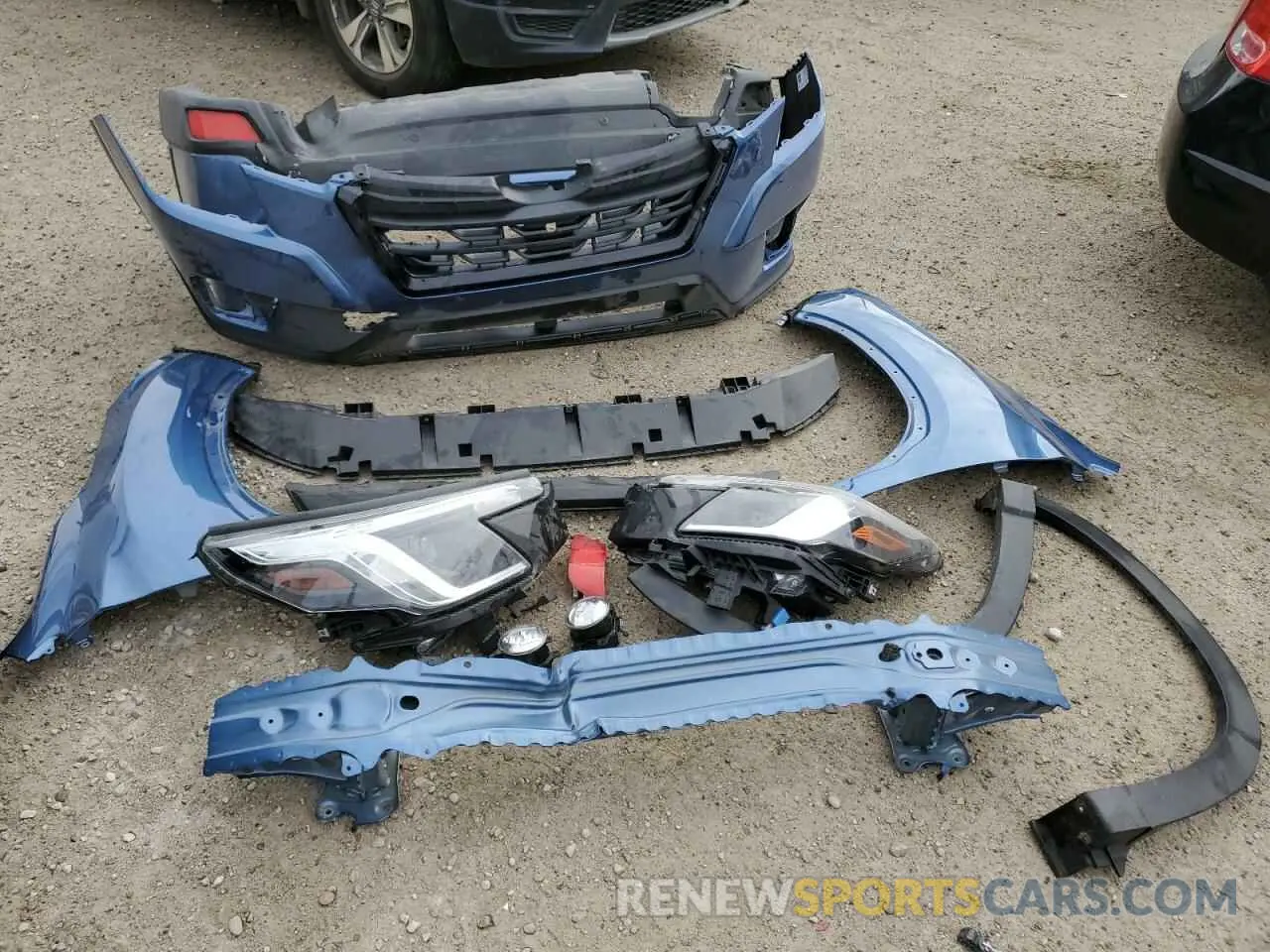 13 fotografías del automóvil dañado JF2SKEDC1RH491294 SUBARU FORESTER 2024