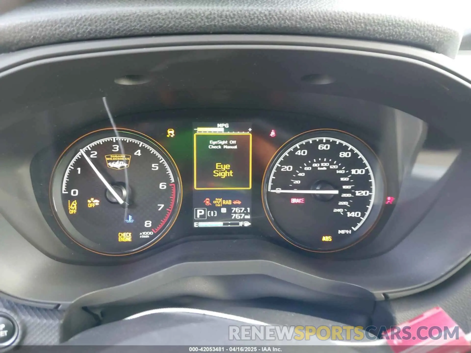 7 fotografías del automóvil dañado JF2SKAJC5SH401079 SUBARU FORESTER 2025