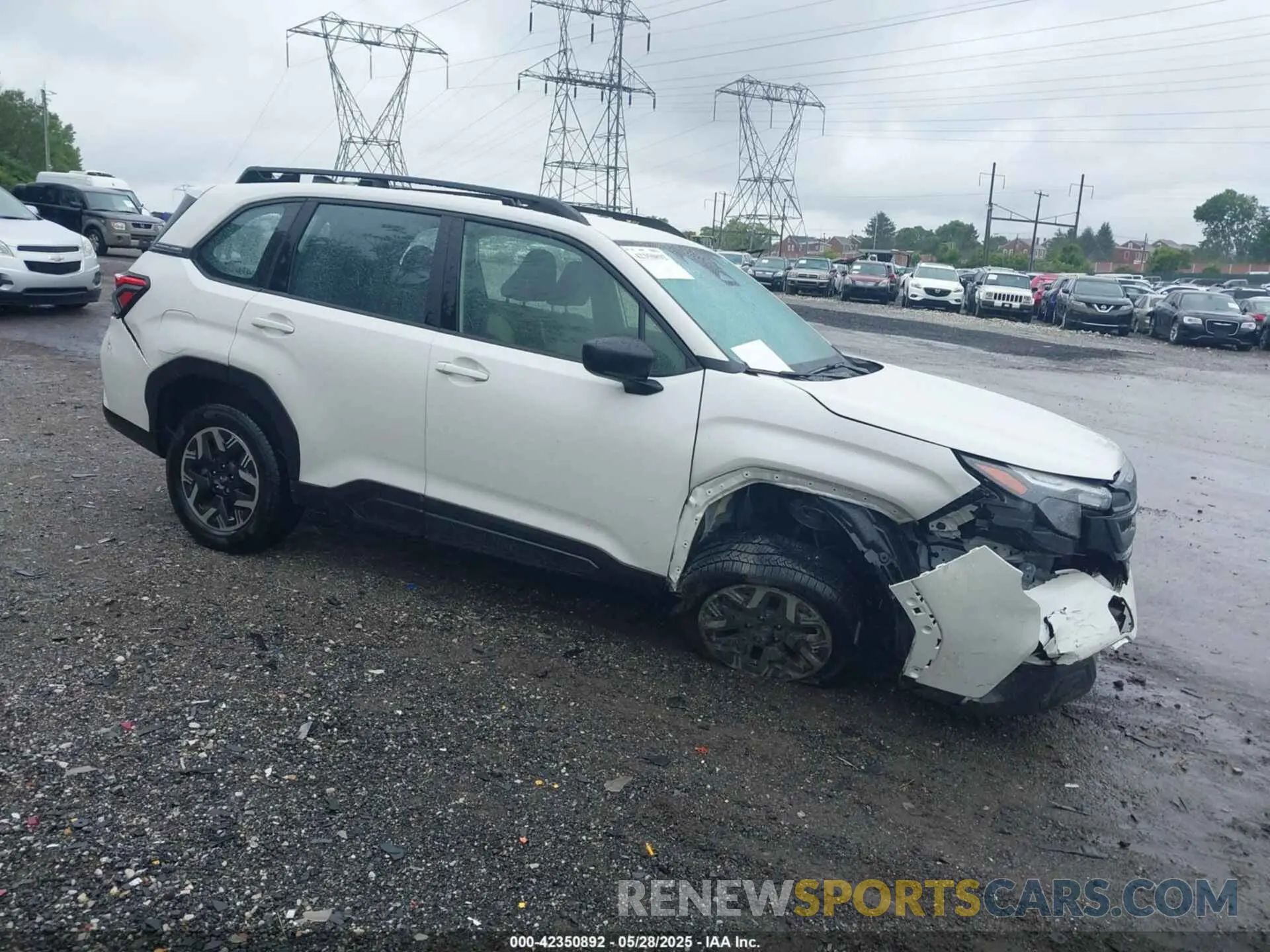 1 fotografías del automóvil dañado JF2SLDAC0SH407161 SUBARU FORESTER 2025