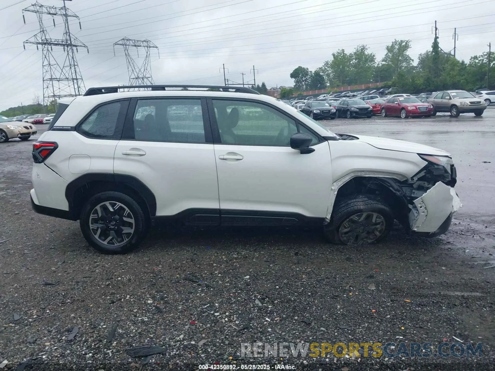 14 fotografías del automóvil dañado JF2SLDAC0SH407161 SUBARU FORESTER 2025