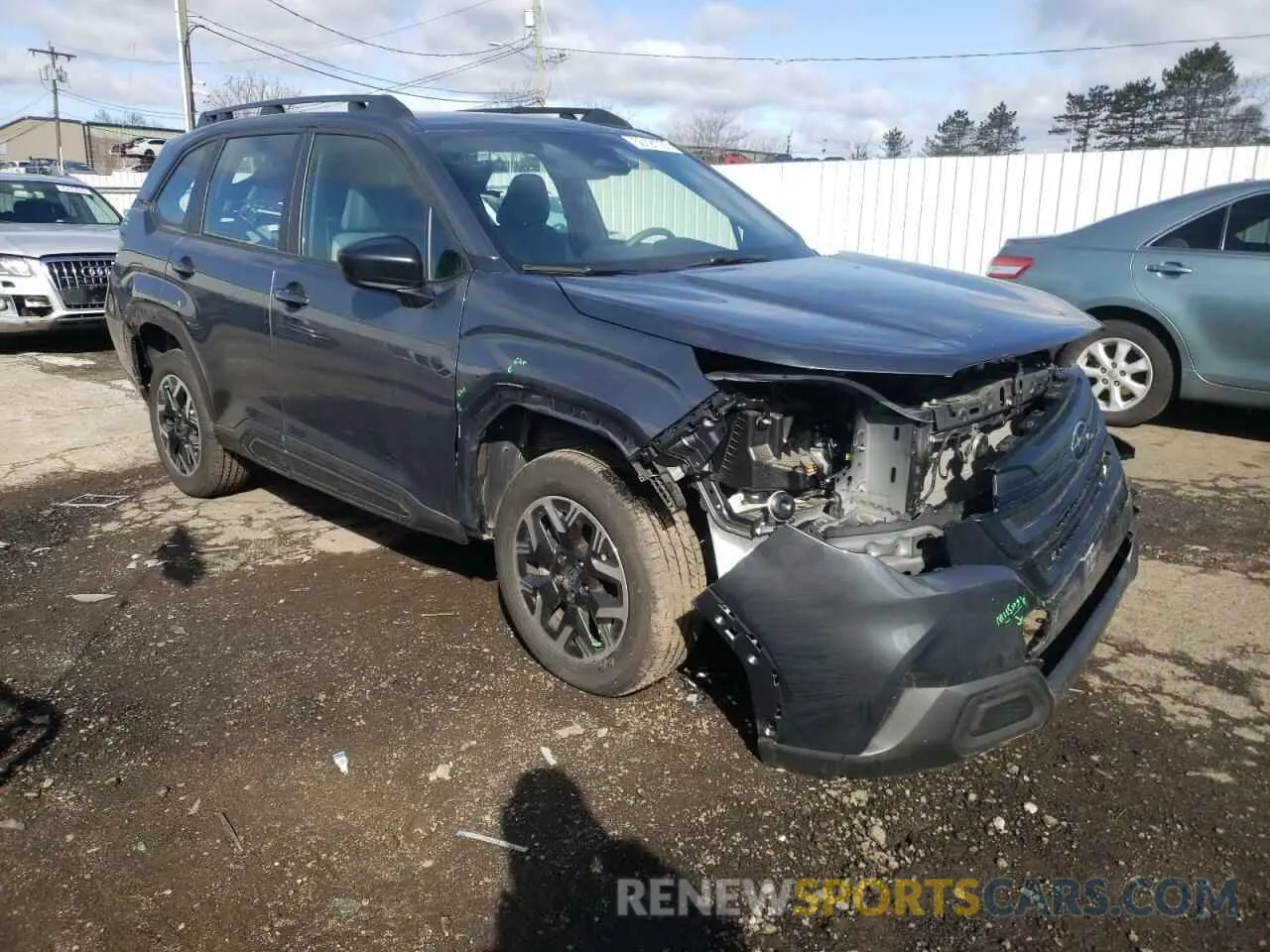 4 fotografías del automóvil dañado JF2SLDAC1SH400168 SUBARU FORESTER 2025