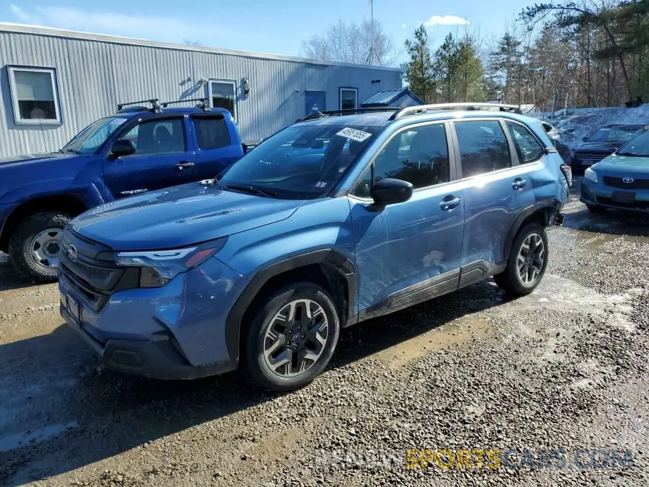 1 fotografías del automóvil dañado JF2SLDAC4SH407860 SUBARU FORESTER 2025