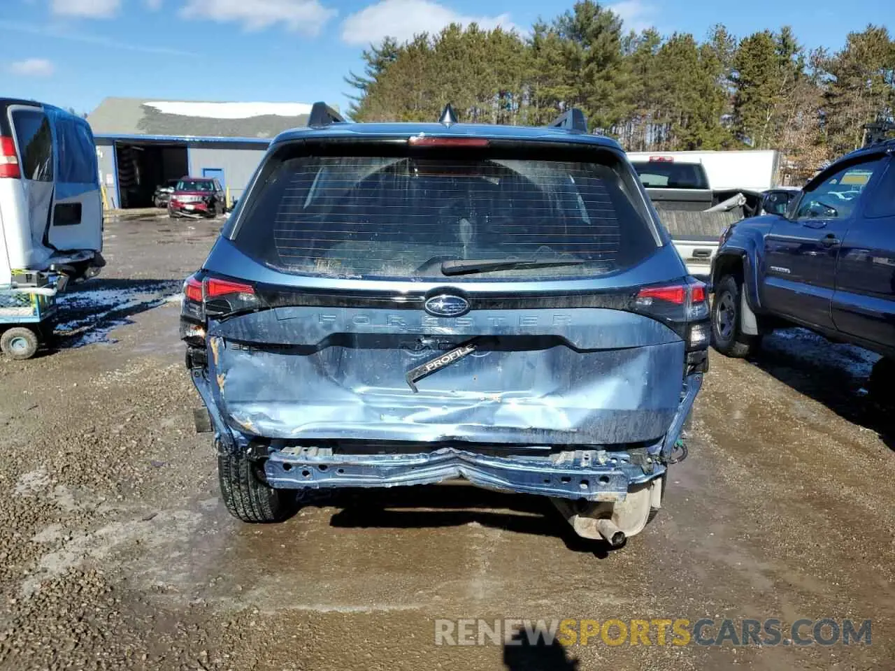 6 fotografías del automóvil dañado JF2SLDAC4SH407860 SUBARU FORESTER 2025