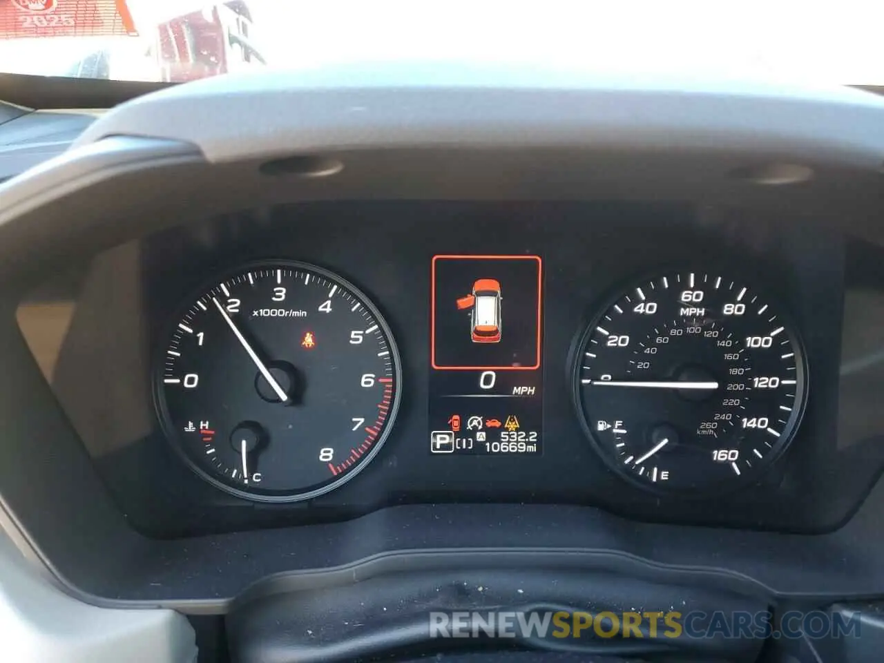 9 fotografías del automóvil dañado JF2SLDAC4SH407860 SUBARU FORESTER 2025