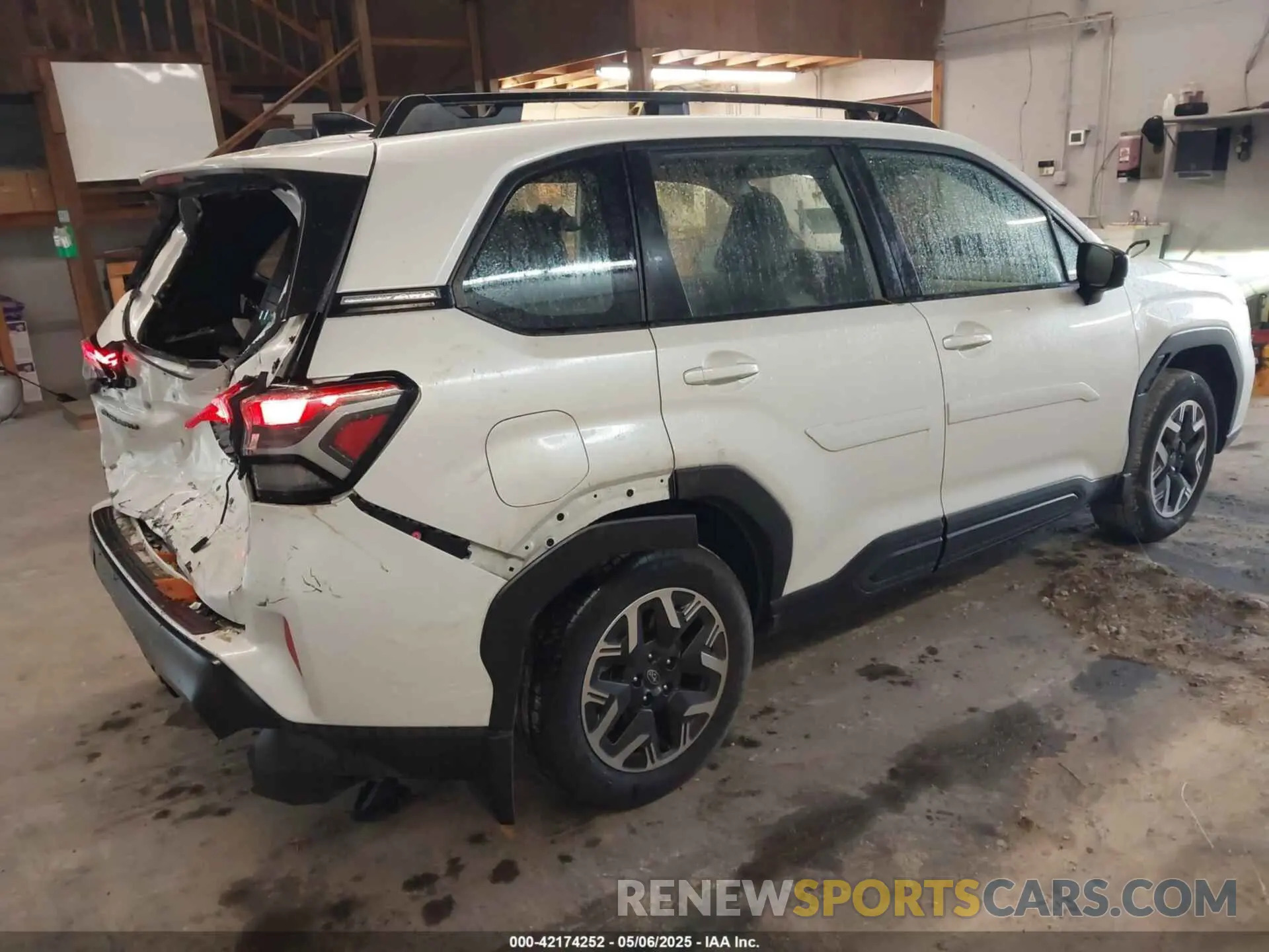 4 fotografías del automóvil dañado JF2SLDAC7SH453392 SUBARU FORESTER 2025