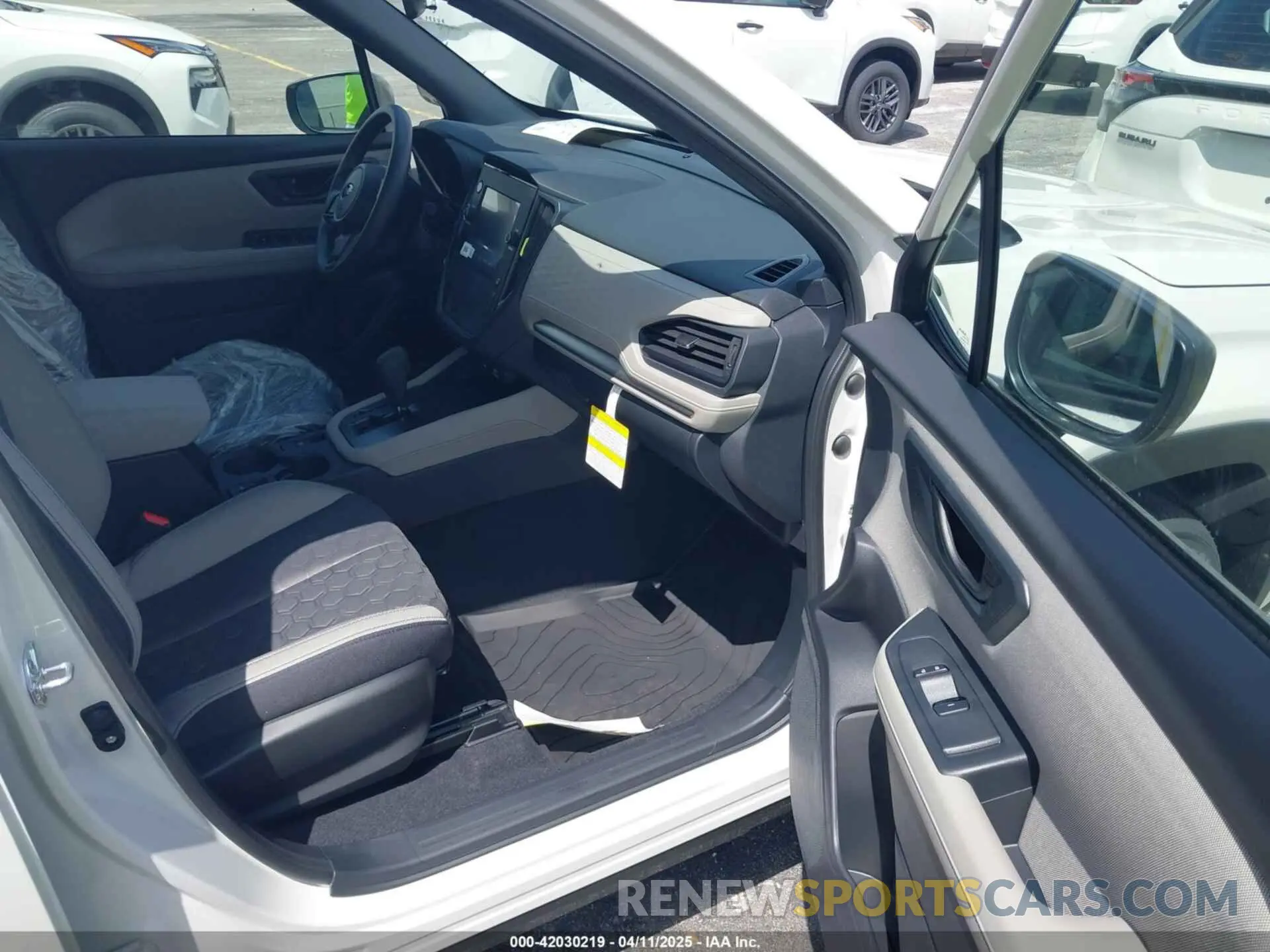5 fotografías del automóvil dañado JF2SLDAC9SH558693 SUBARU FORESTER 2025
