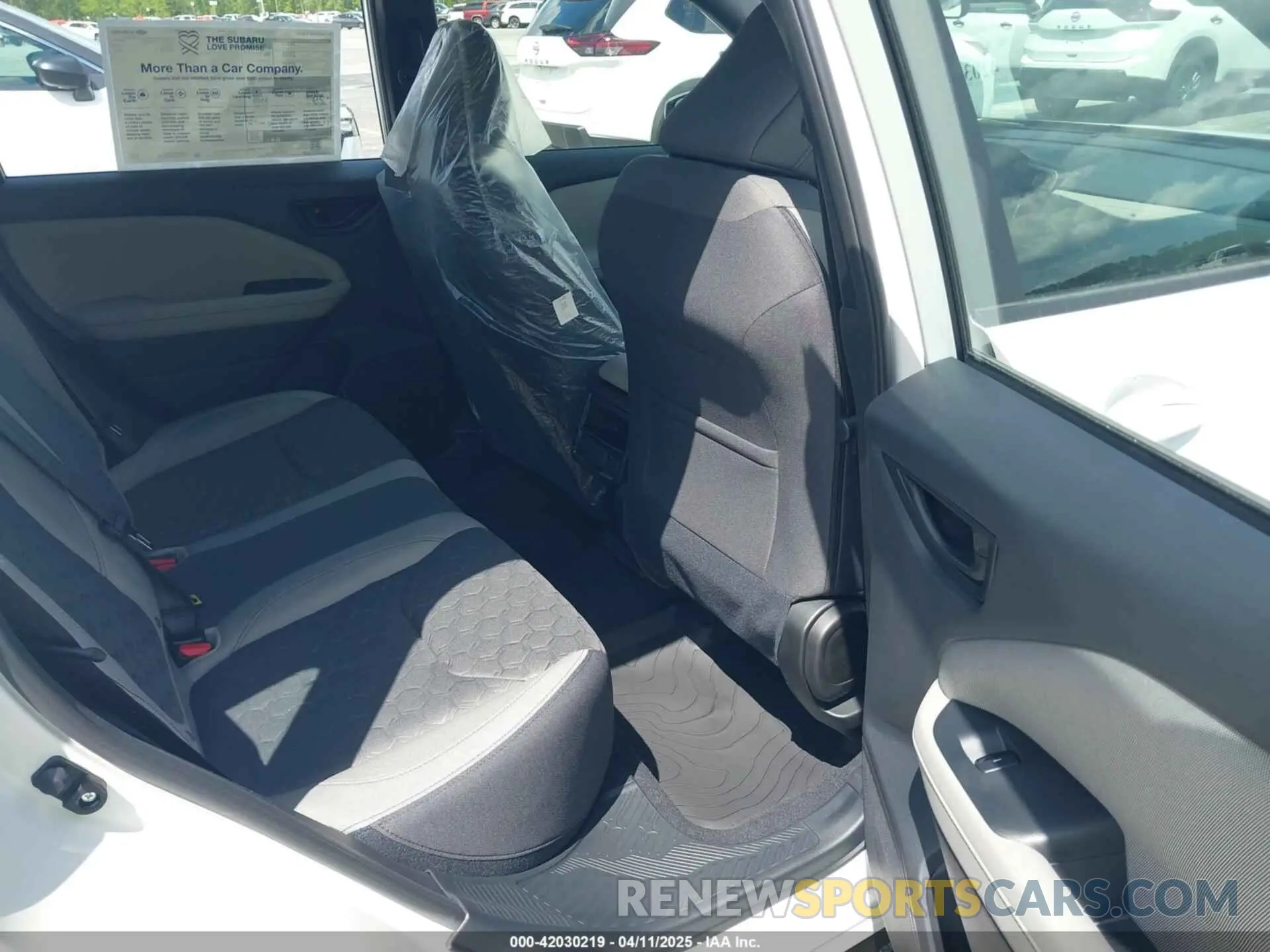 8 fotografías del automóvil dañado JF2SLDAC9SH558693 SUBARU FORESTER 2025