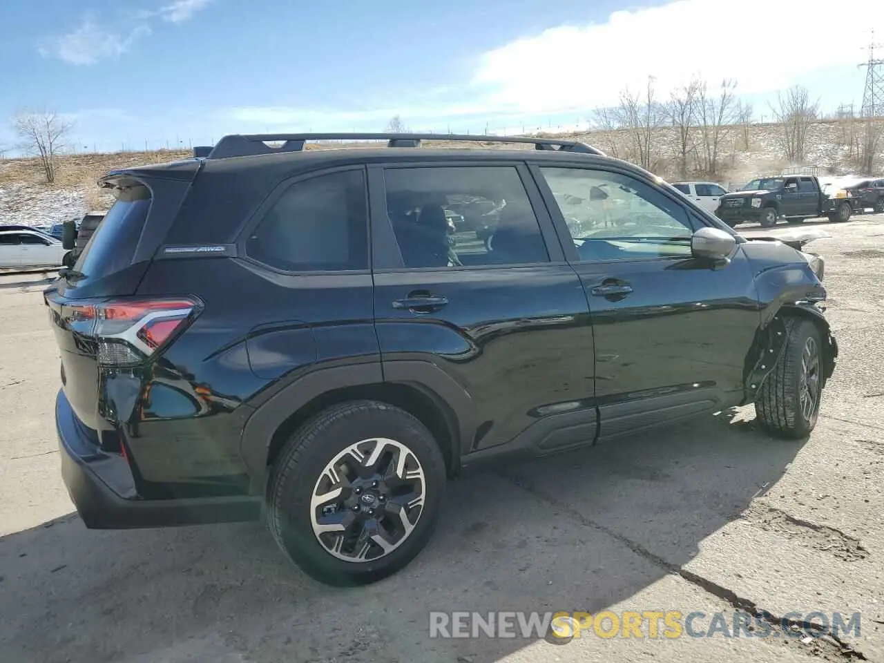 3 fotografías del automóvil dañado JF2SLDBC1SH451636 SUBARU FORESTER 2025