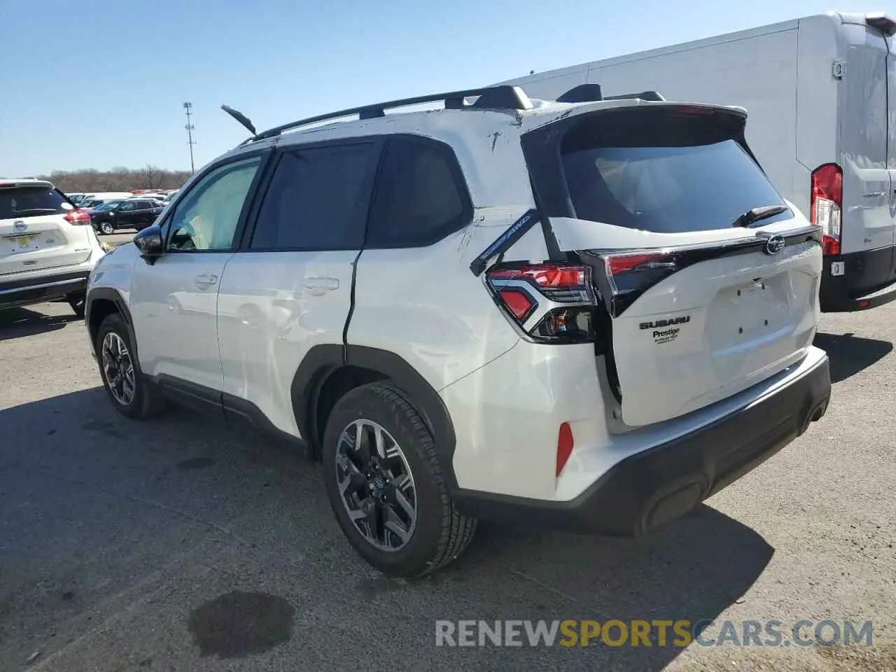 2 fotografías del automóvil dañado JF2SLDBC2SH472902 SUBARU FORESTER 2025