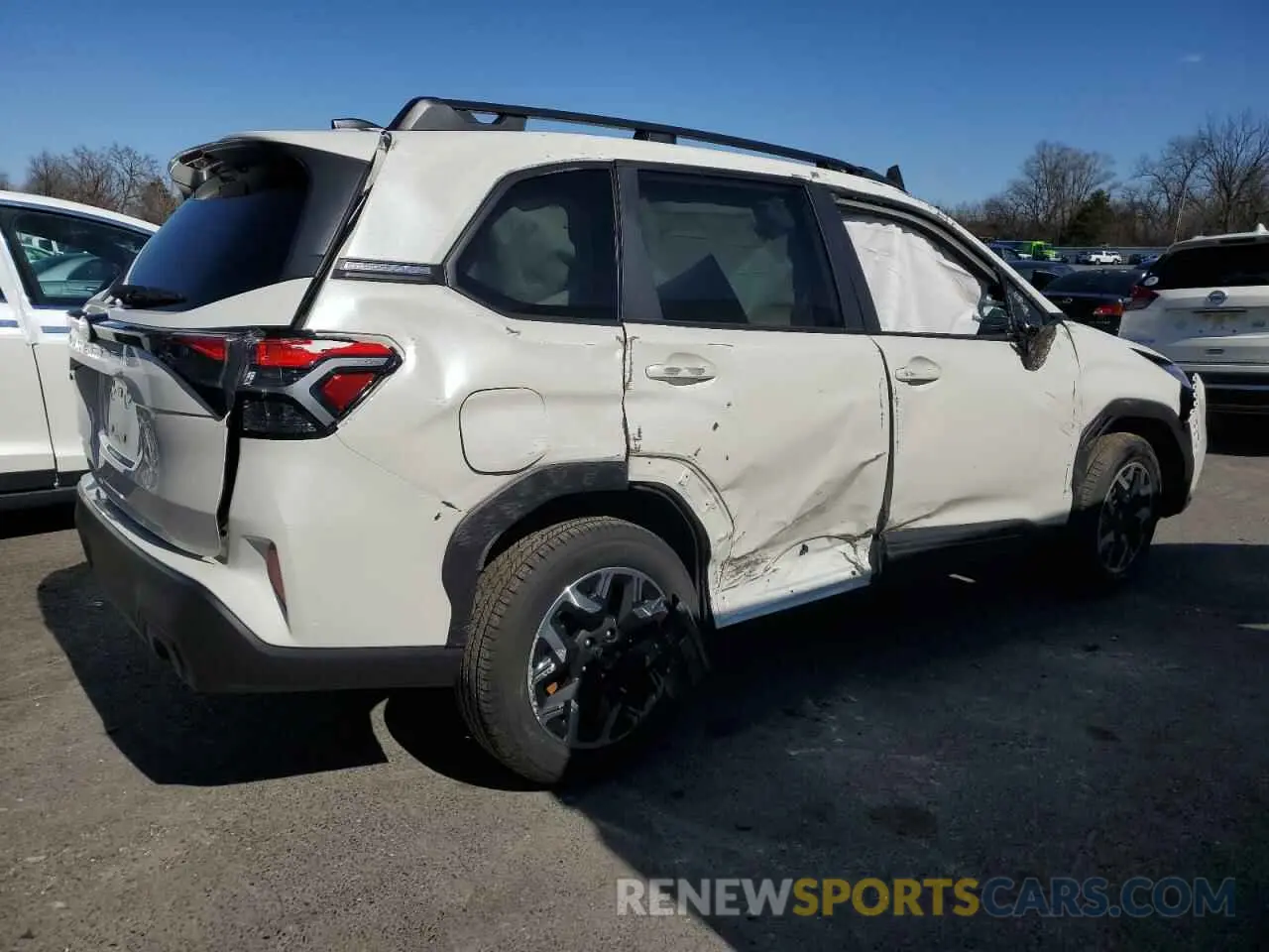 3 fotografías del automóvil dañado JF2SLDBC2SH472902 SUBARU FORESTER 2025