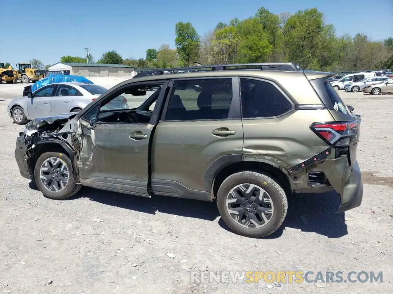 2 fotografías del automóvil dañado JF2SLDBC4SH406965 SUBARU FORESTER 2025