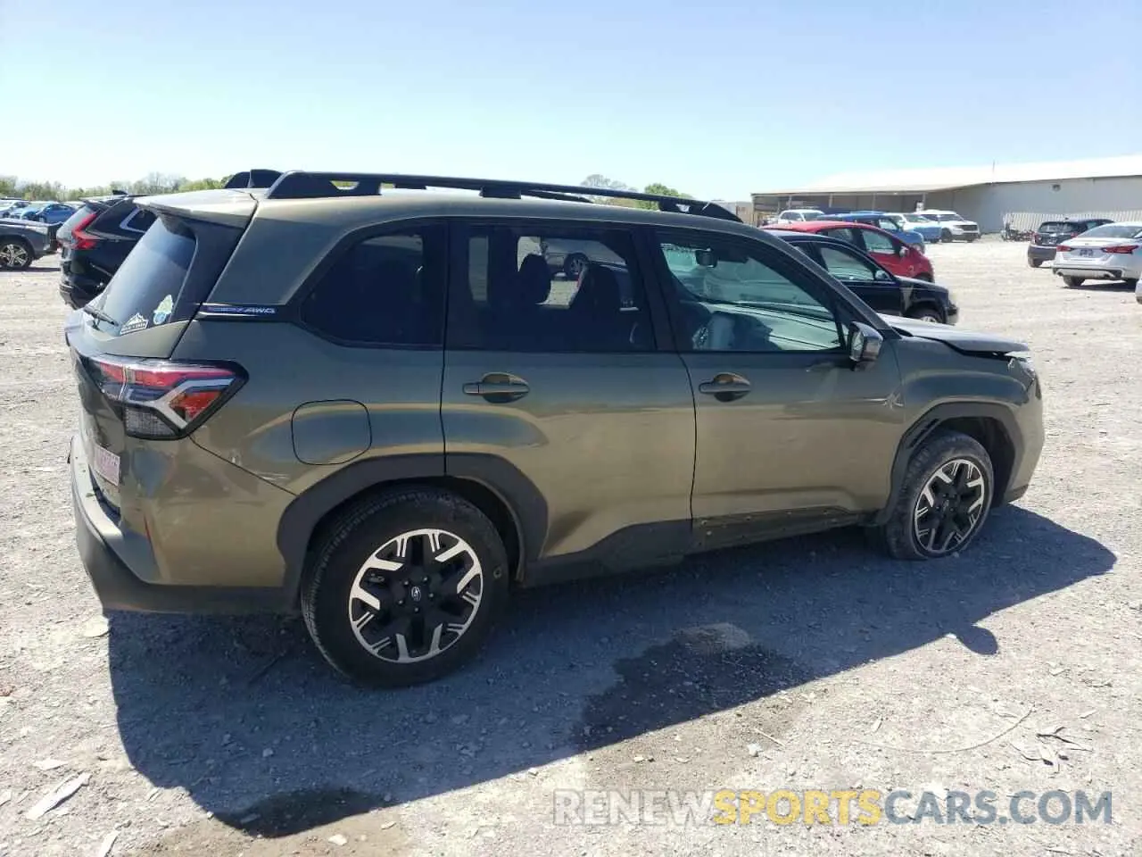 3 fotografías del automóvil dañado JF2SLDBC4SH406965 SUBARU FORESTER 2025