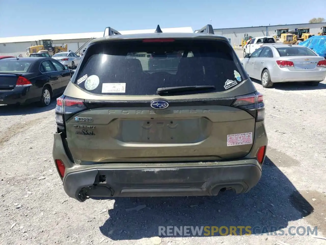 6 fotografías del automóvil dañado JF2SLDBC4SH406965 SUBARU FORESTER 2025