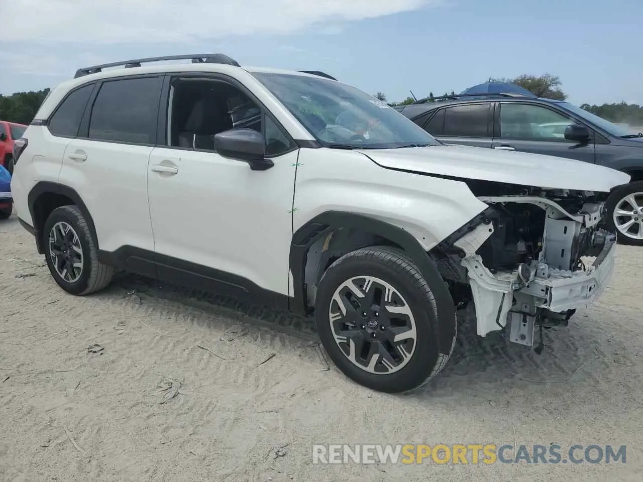 4 fotografías del automóvil dañado JF2SLDBC6SH498015 SUBARU FORESTER 2025