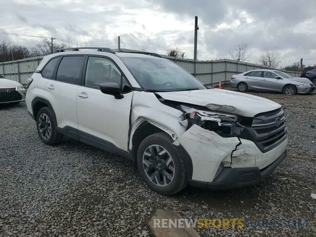 4 fotografías del automóvil dañado JF2SLDBC7SH418575 SUBARU FORESTER 2025