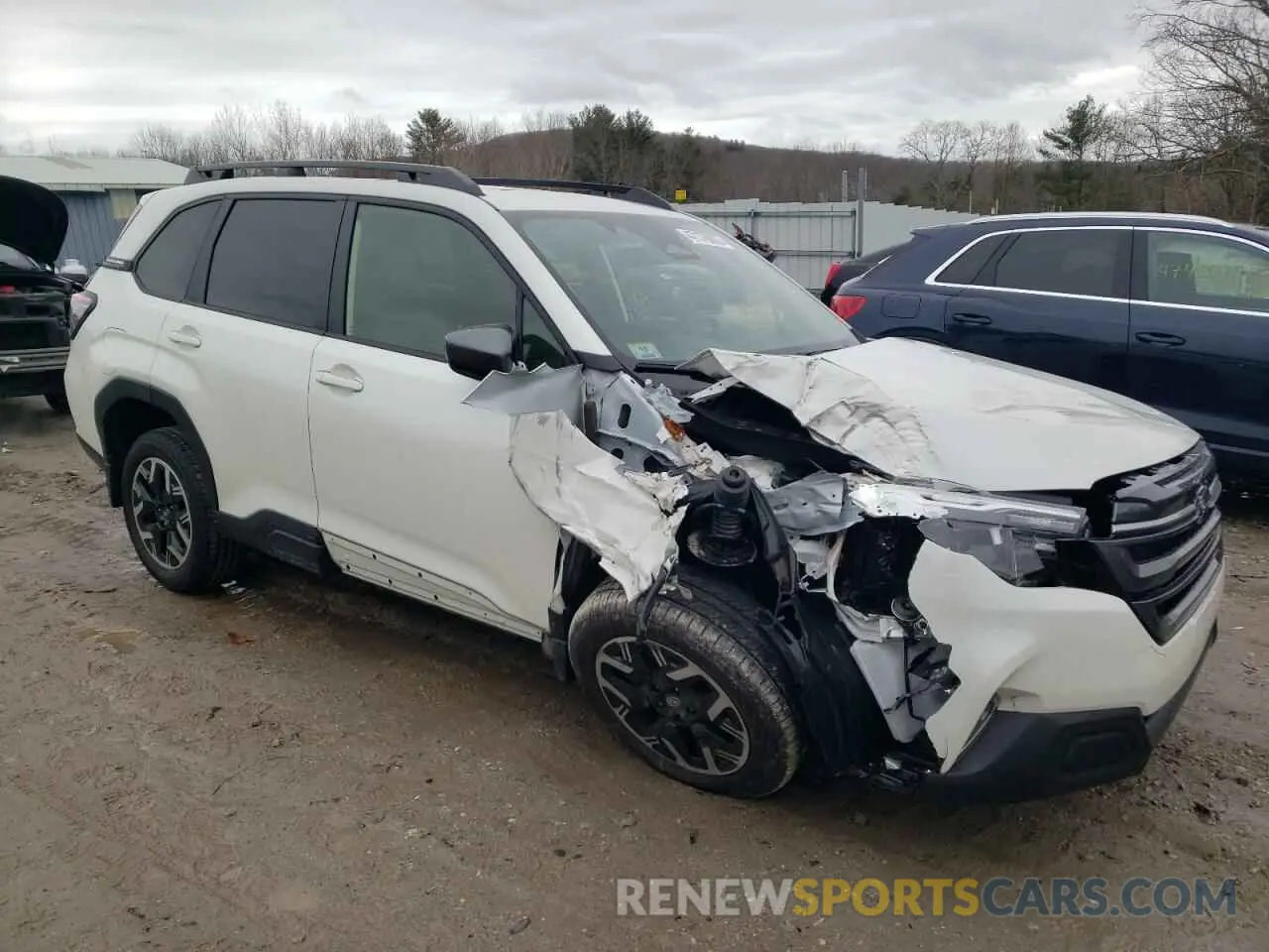 4 fotografías del automóvil dañado JF2SLDBC8SH414275 SUBARU FORESTER 2025