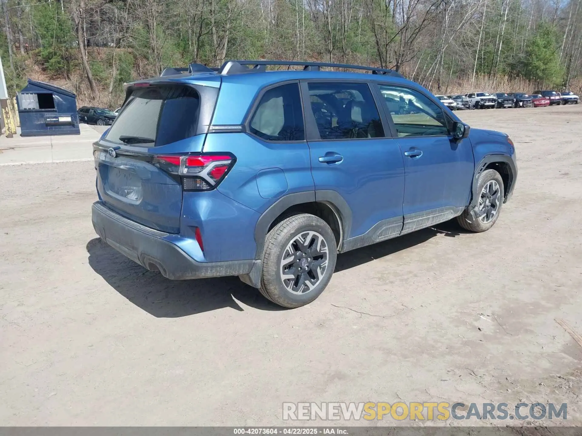 4 fotografías del automóvil dañado JF2SLDBC8SH429536 SUBARU FORESTER 2025