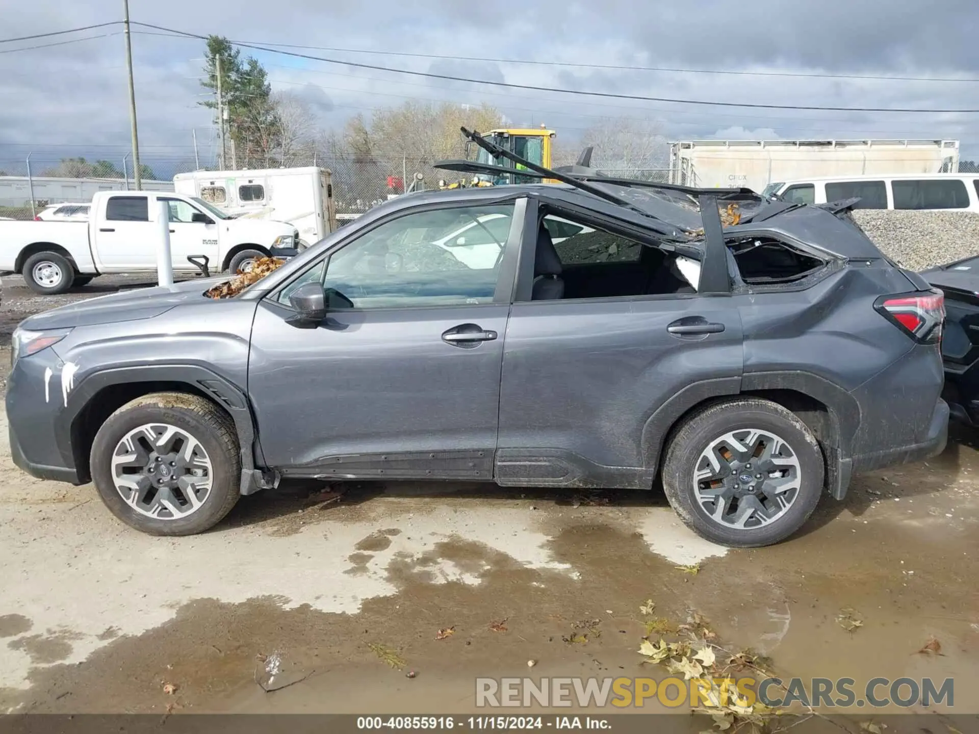 14 fotografías del automóvil dañado JF2SLDBCXSH420997 SUBARU FORESTER 2025