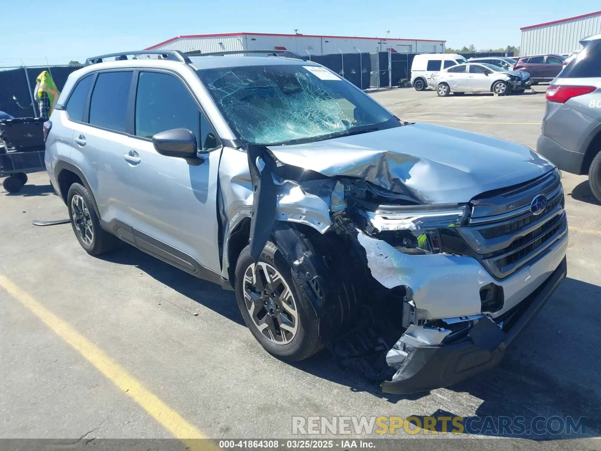 1 fotografías del automóvil dañado JF2SLDDC0SH471616 SUBARU FORESTER 2025