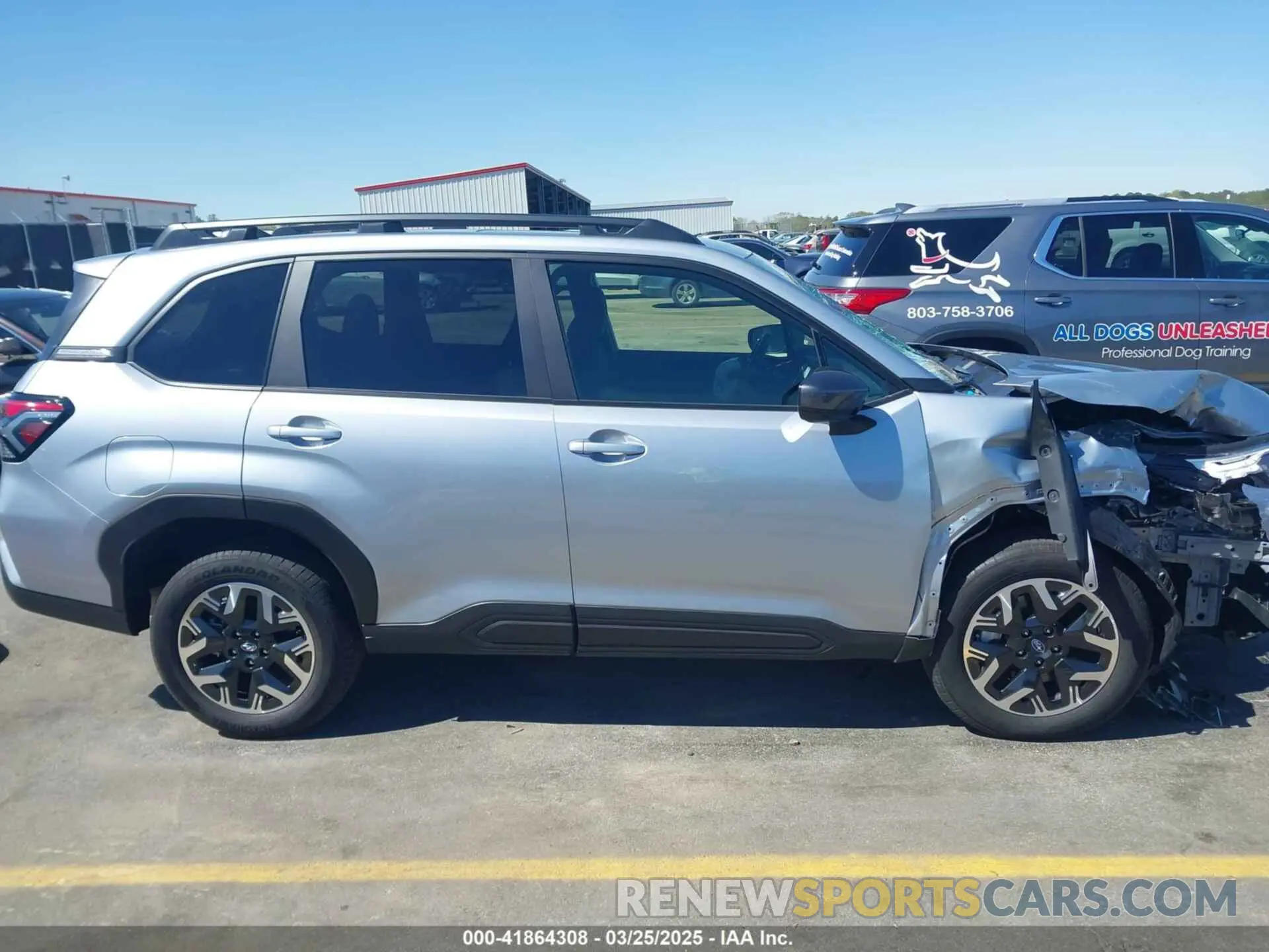 13 fotografías del automóvil dañado JF2SLDDC0SH471616 SUBARU FORESTER 2025