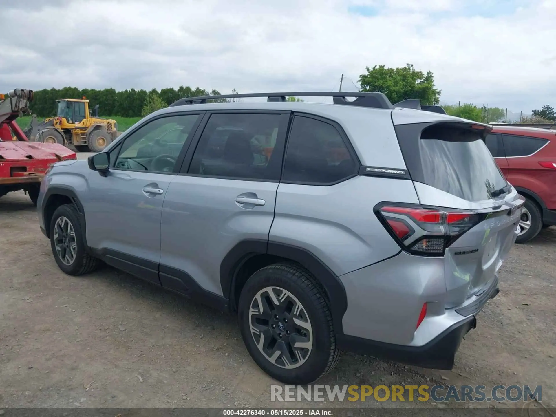 3 fotografías del automóvil dañado JF2SLDDC1SH441525 SUBARU FORESTER 2025