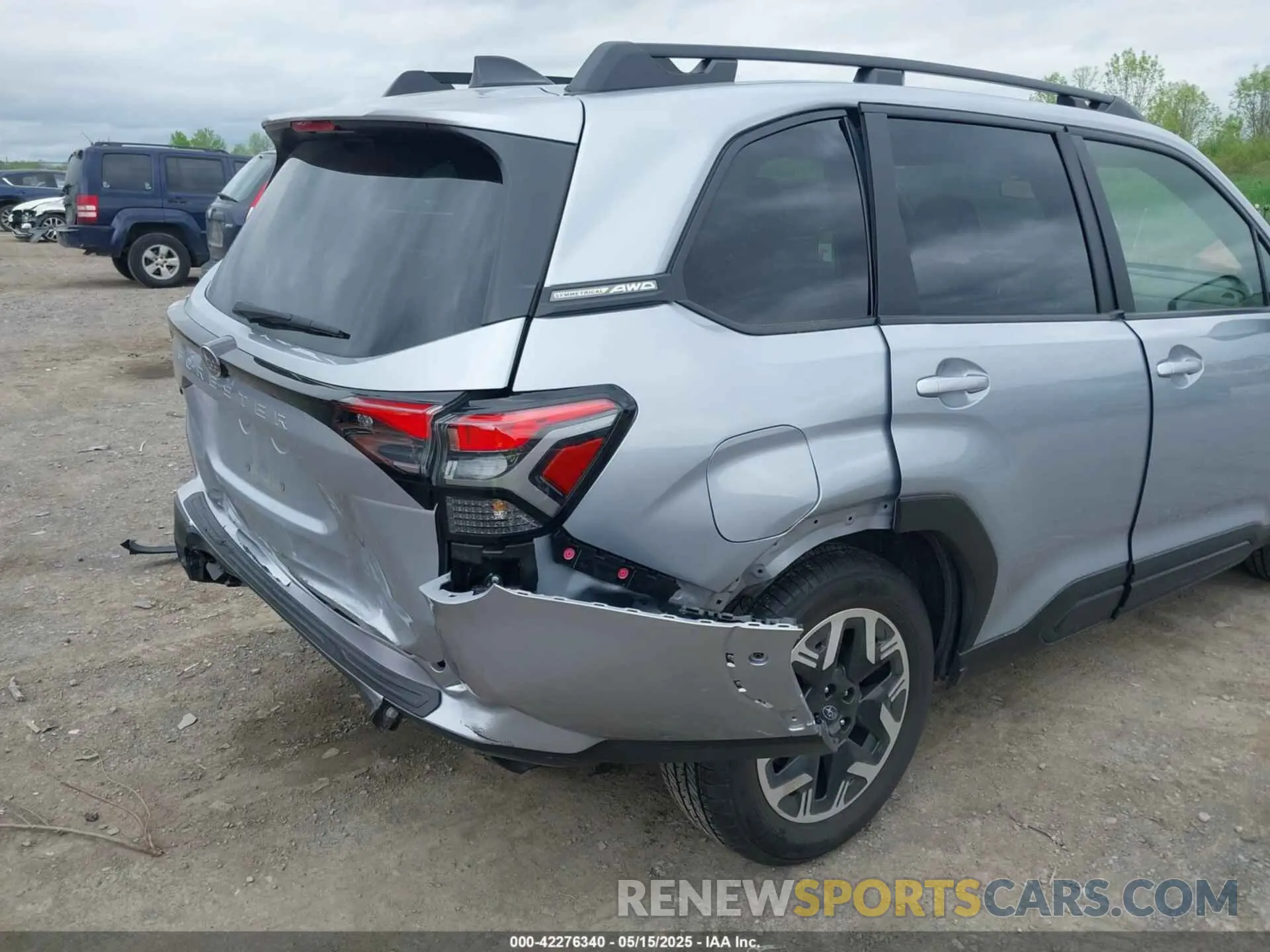 6 fotografías del automóvil dañado JF2SLDDC1SH441525 SUBARU FORESTER 2025