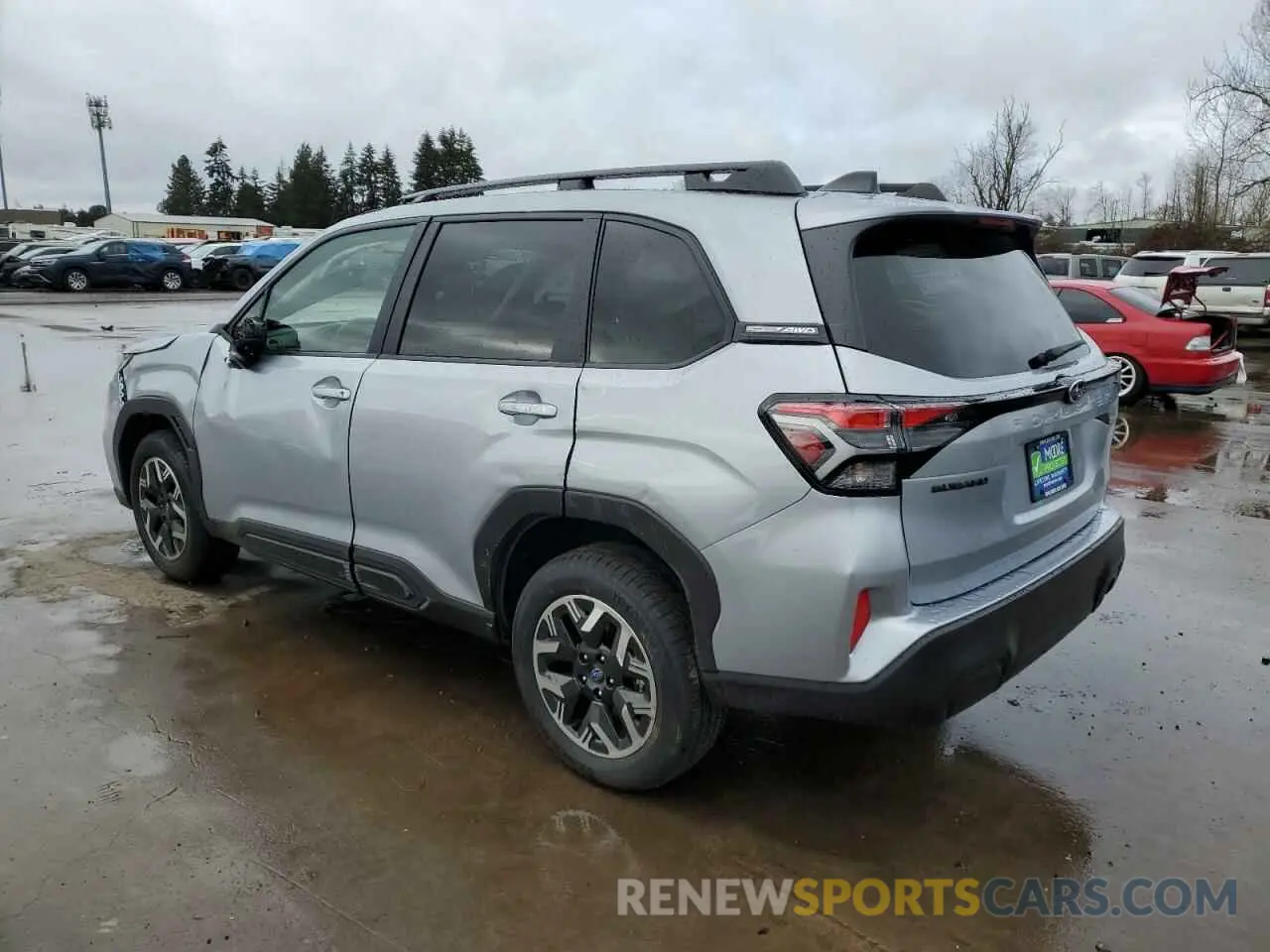 2 fotografías del automóvil dañado JF2SLDDC5SH513097 SUBARU FORESTER 2025
