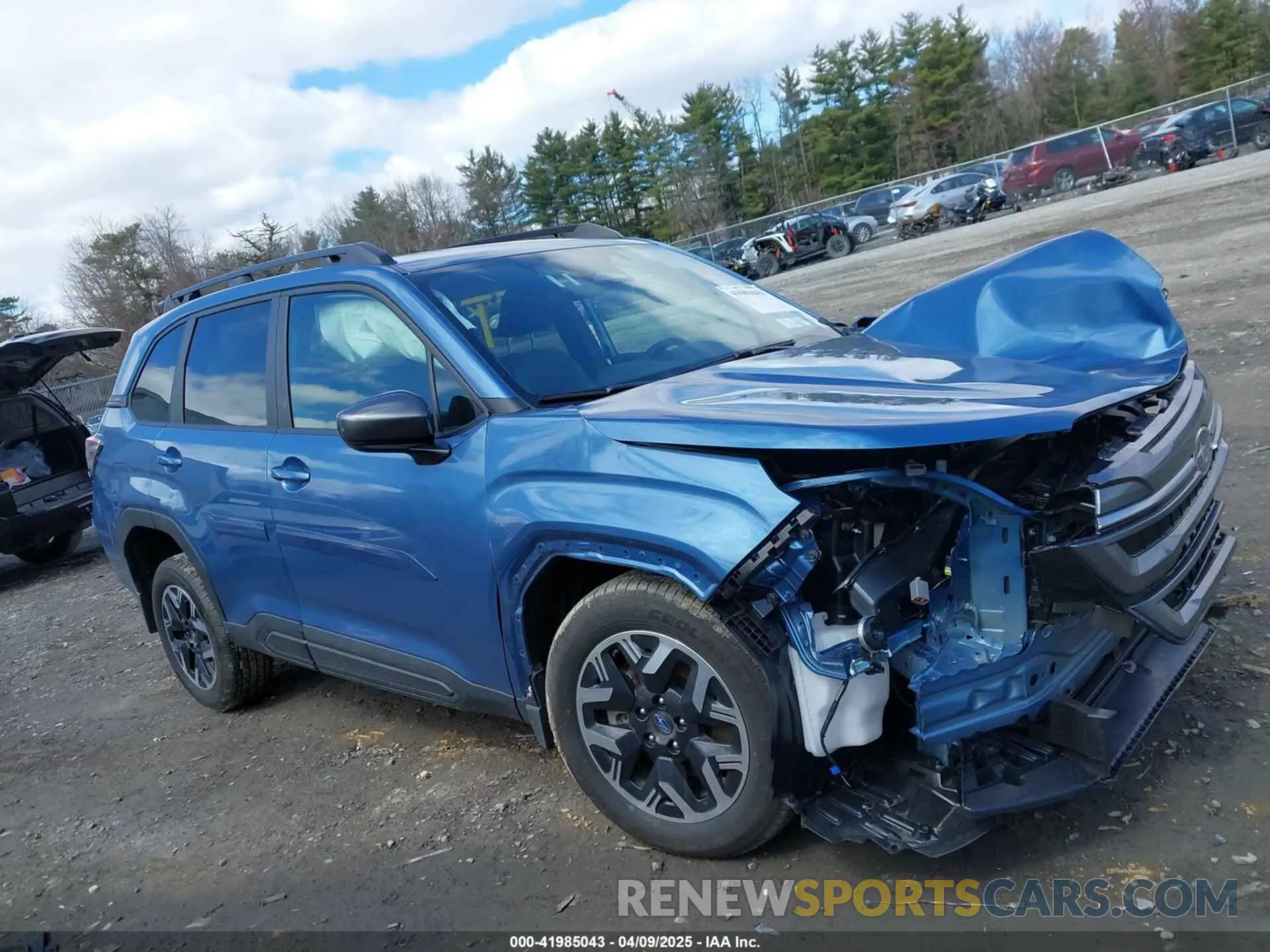 13 fotografías del automóvil dañado JF2SLDDC7SH509018 SUBARU FORESTER 2025