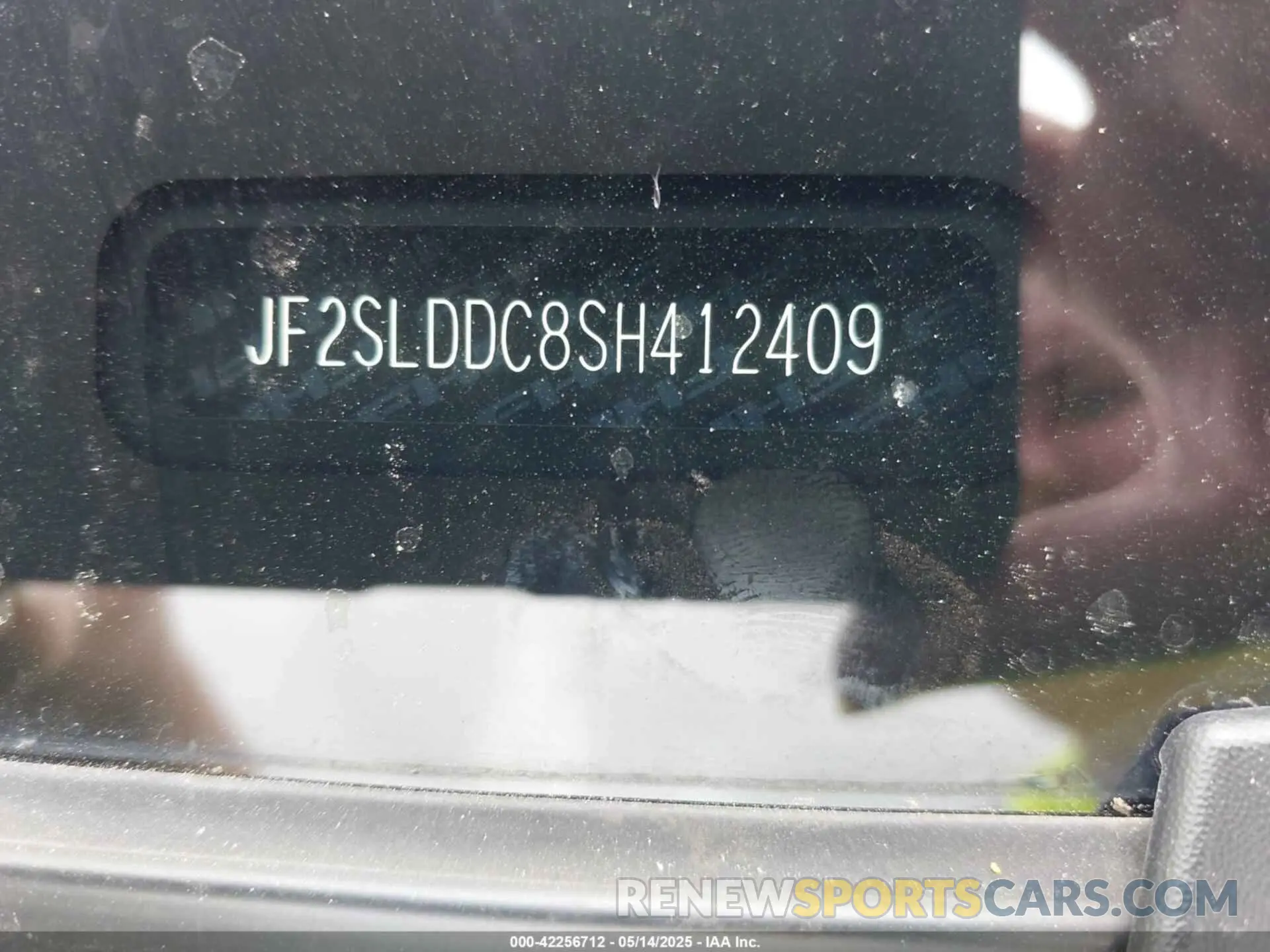 9 fotografías del automóvil dañado JF2SLDDC8SH412409 SUBARU FORESTER 2025