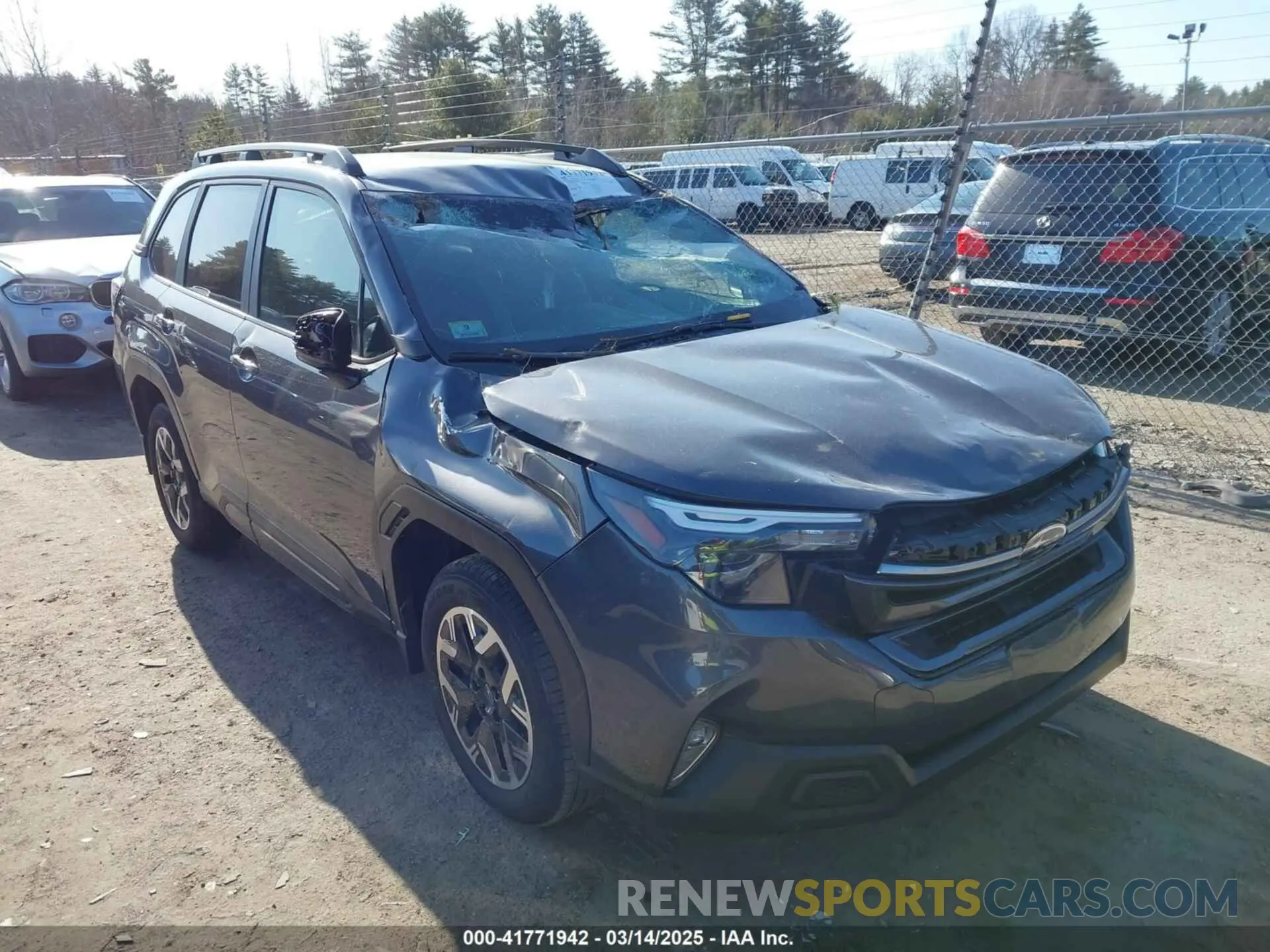 1 fotografías del automóvil dañado JF2SLDDC8SH444437 SUBARU FORESTER 2025