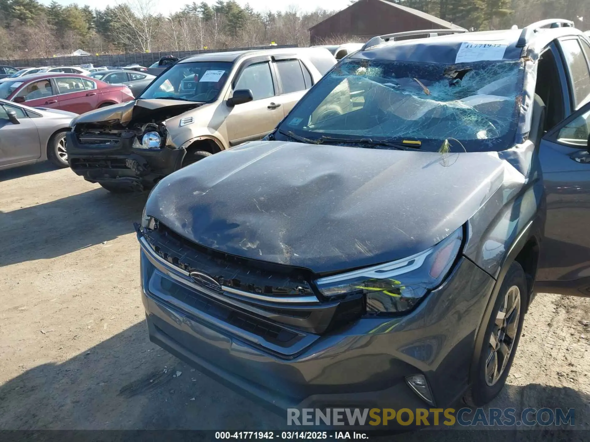 6 fotografías del automóvil dañado JF2SLDDC8SH444437 SUBARU FORESTER 2025
