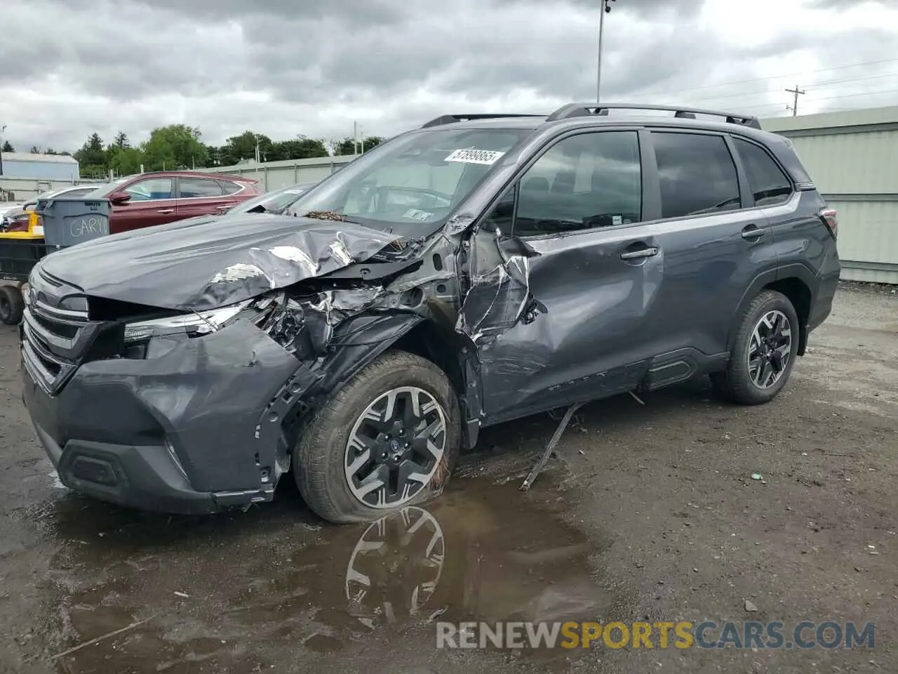 1 fotografías del automóvil dañado JF2SLDDCXSH501267 SUBARU FORESTER 2025