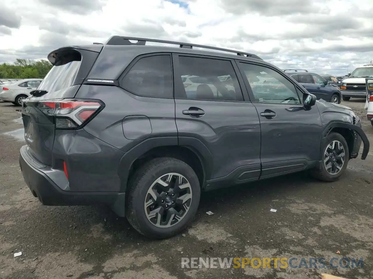 3 fotografías del automóvil dañado JF2SLDDCXSH501267 SUBARU FORESTER 2025