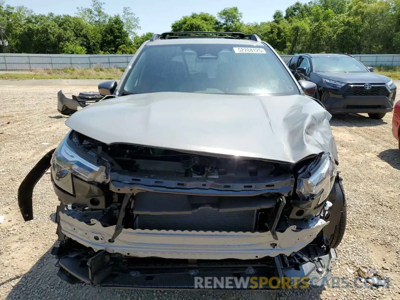 5 fotografías del automóvil dañado JF2SLDDCXSH540943 SUBARU FORESTER 2025