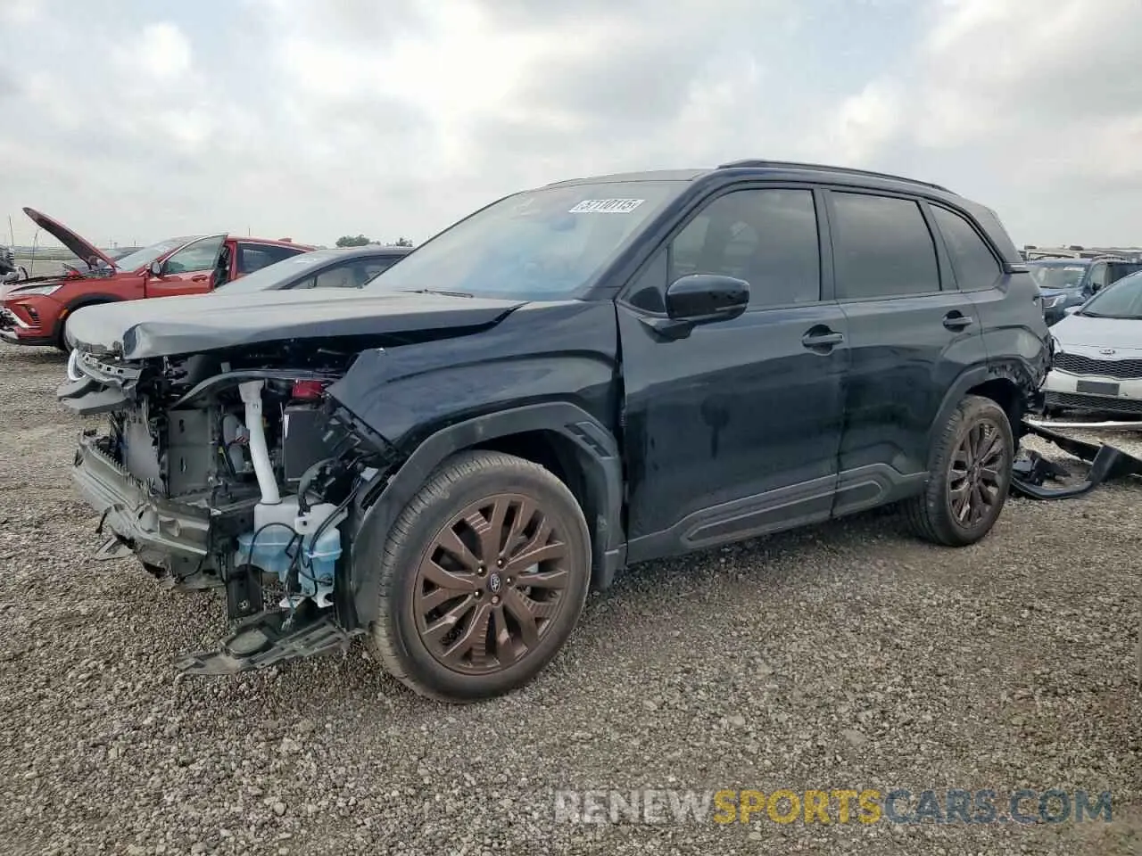 1 fotografías del automóvil dañado JF2SLDHC4SH495220 SUBARU FORESTER 2025