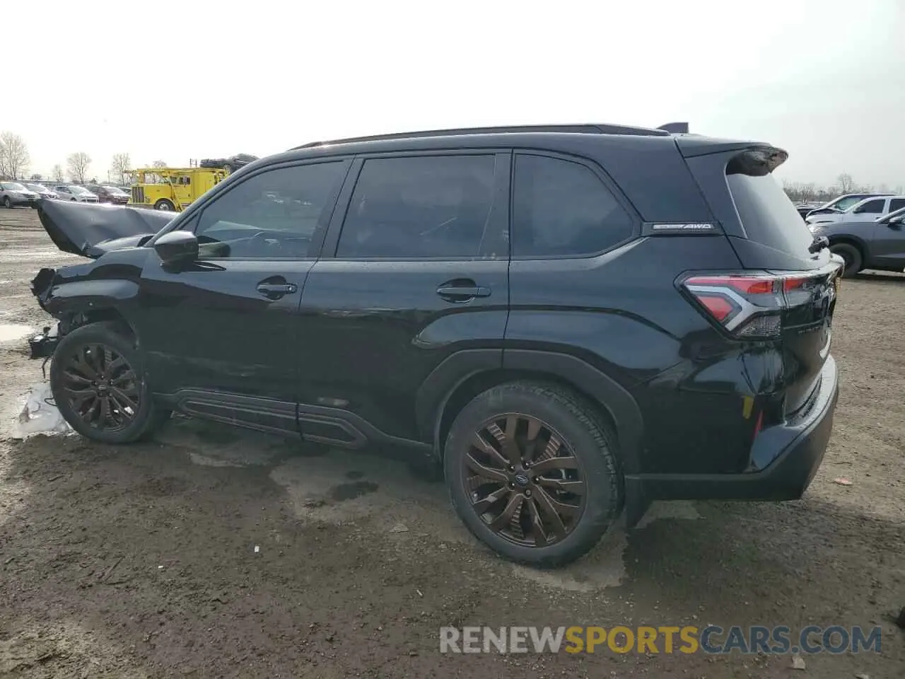 2 fotografías del automóvil dañado JF2SLDHC6SH457813 SUBARU FORESTER 2025