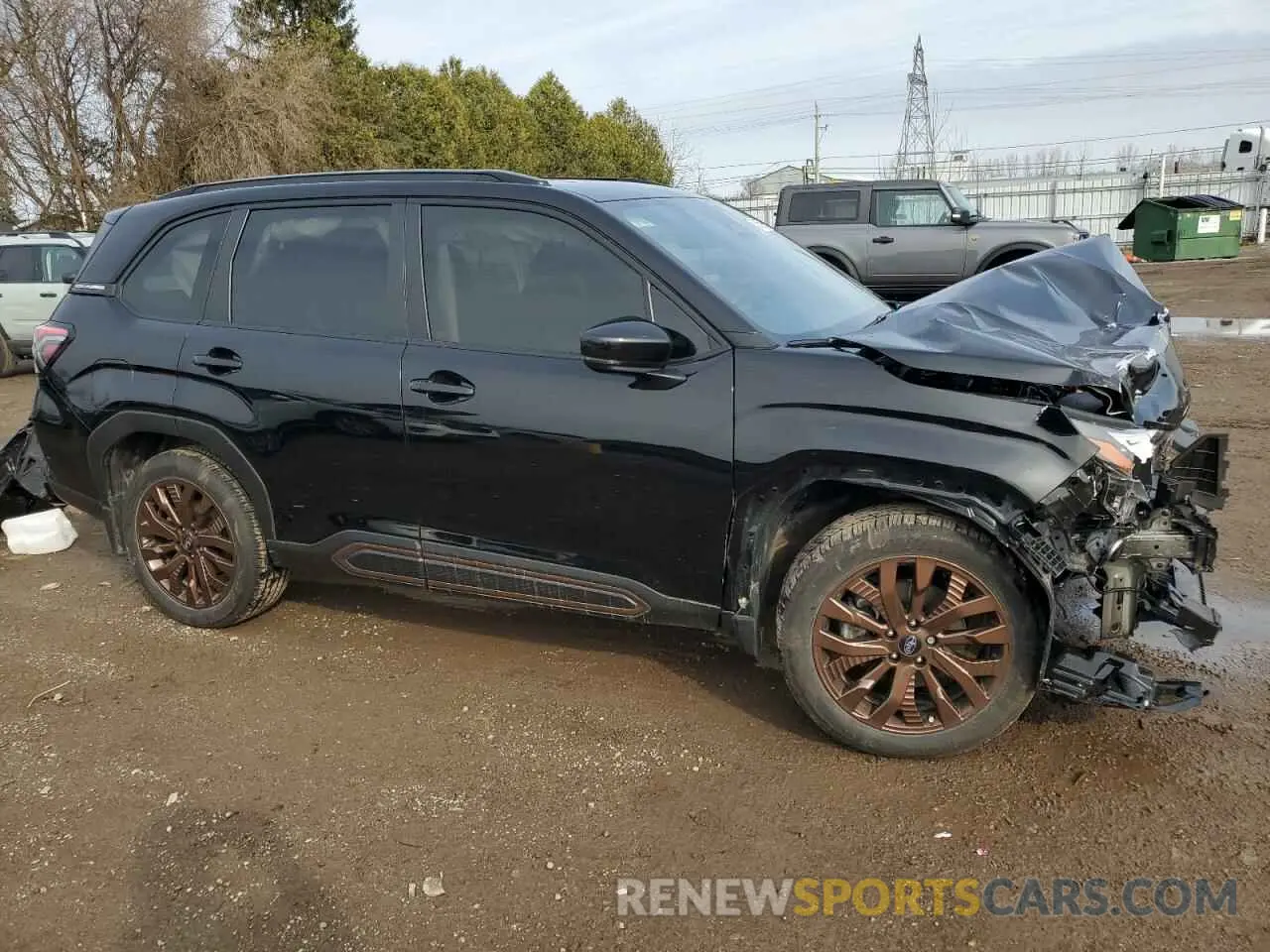4 fotografías del automóvil dañado JF2SLDHC6SH457813 SUBARU FORESTER 2025
